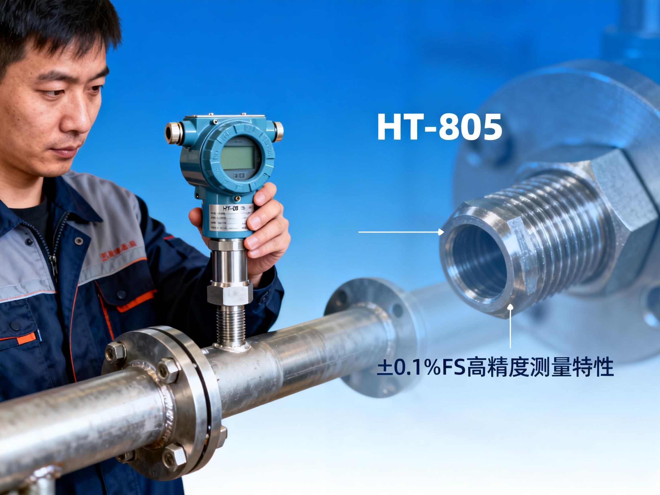 HT-805压力变送器品牌评测：扩散硅赫斯曼压力传感器质量如何？