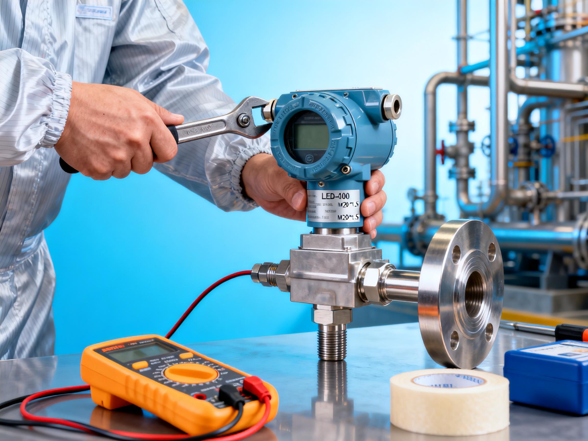 LED-900压力变送器使用指南：从安装到调试的完整流程