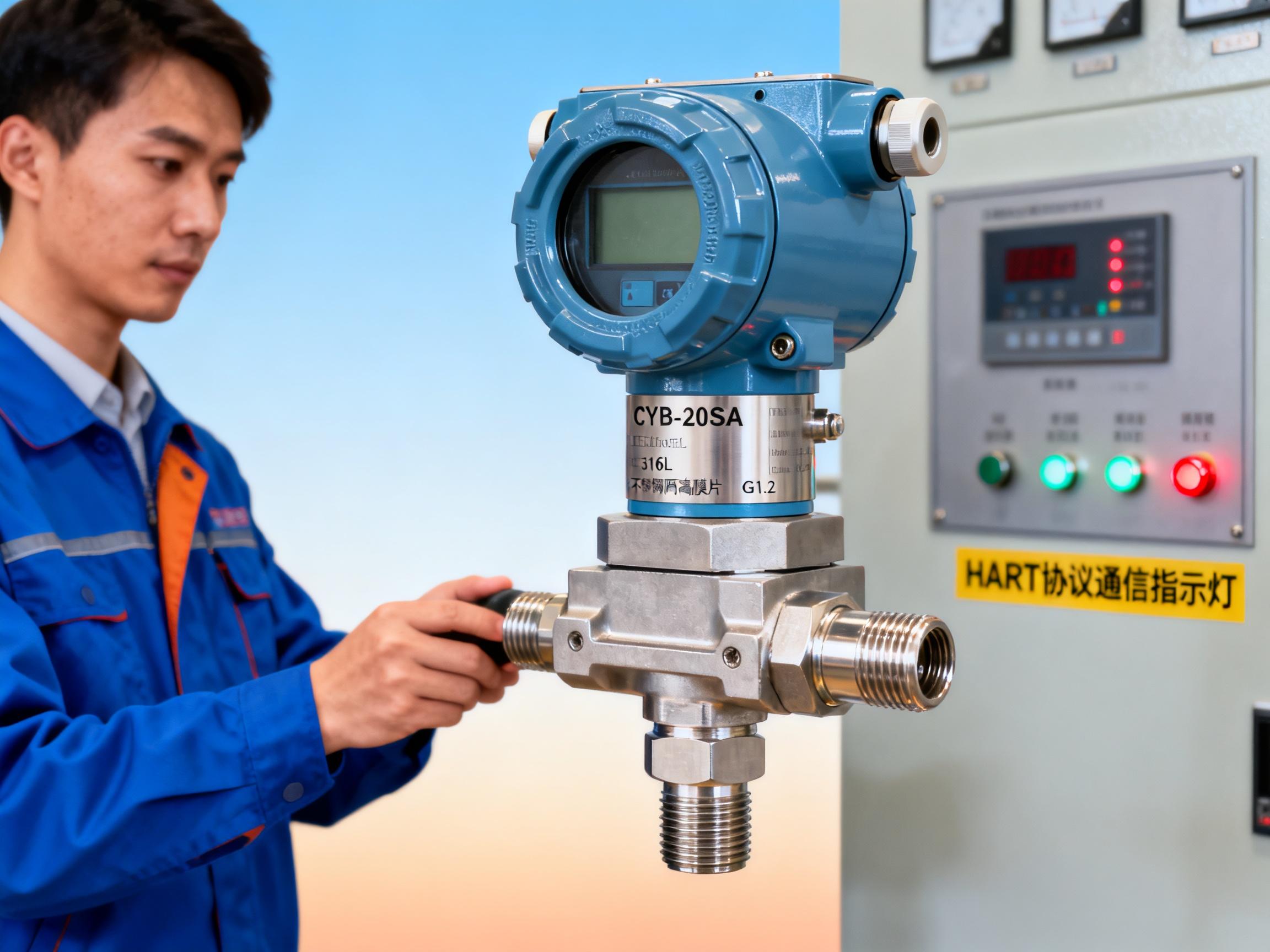 扩散硅赫斯曼压力传感器选型避坑：CYB-20SA压力变送器选购必看5要点