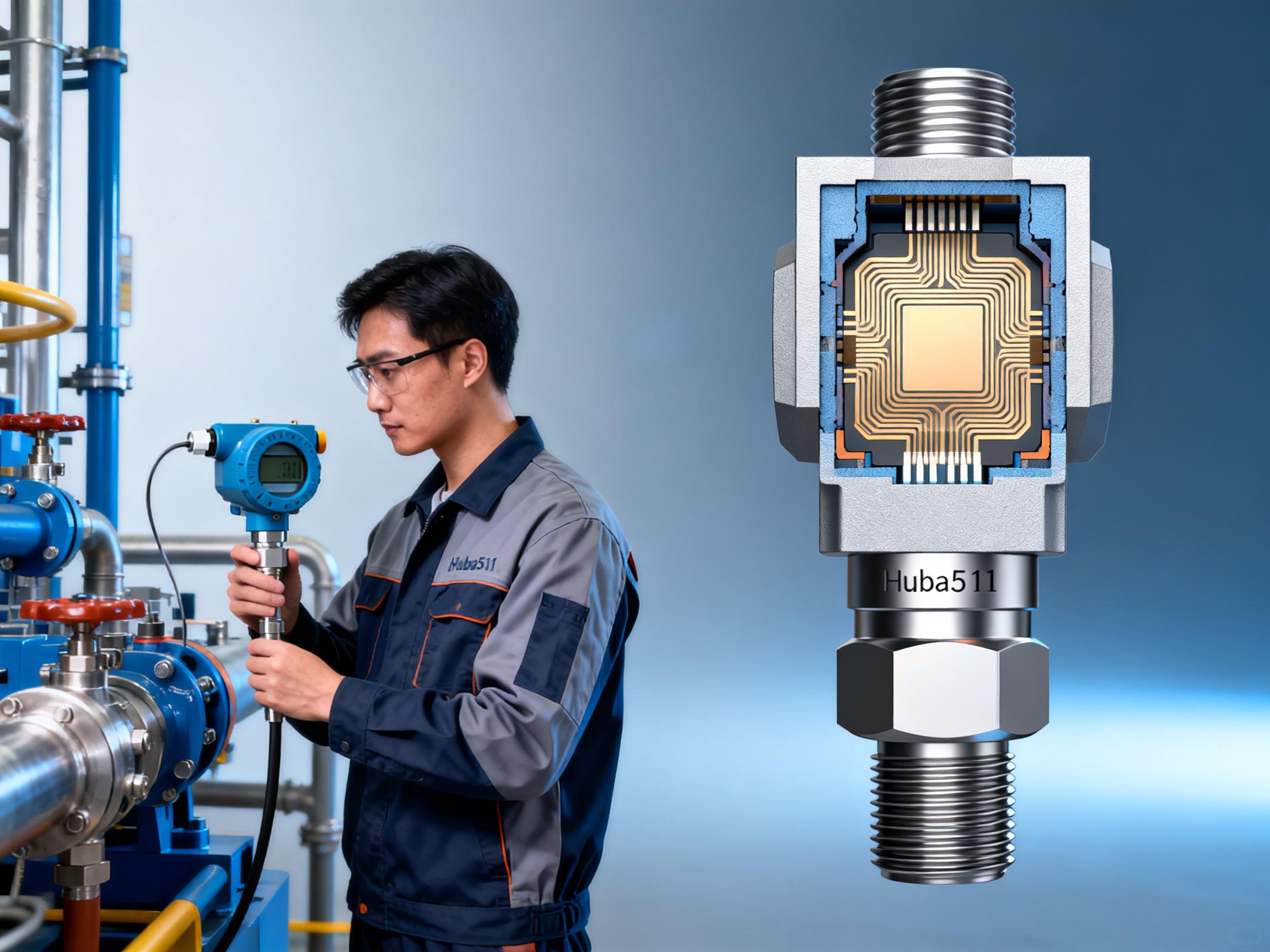 Huba511压力变送器对比：扩散硅赫斯曼传感器选购指南