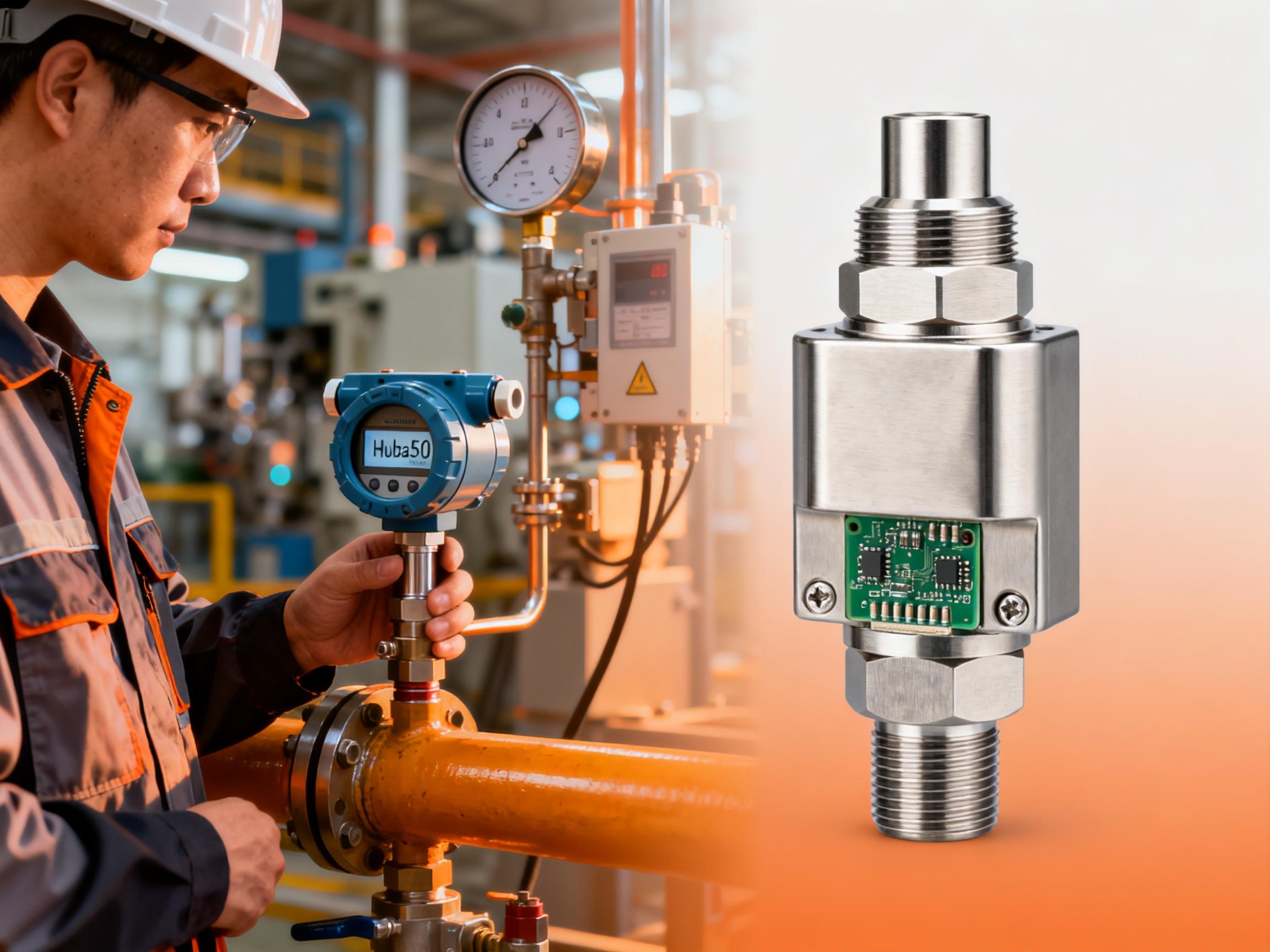 Huba510压力变送器质量测评：哪家扩散硅赫斯曼传感器更耐用？