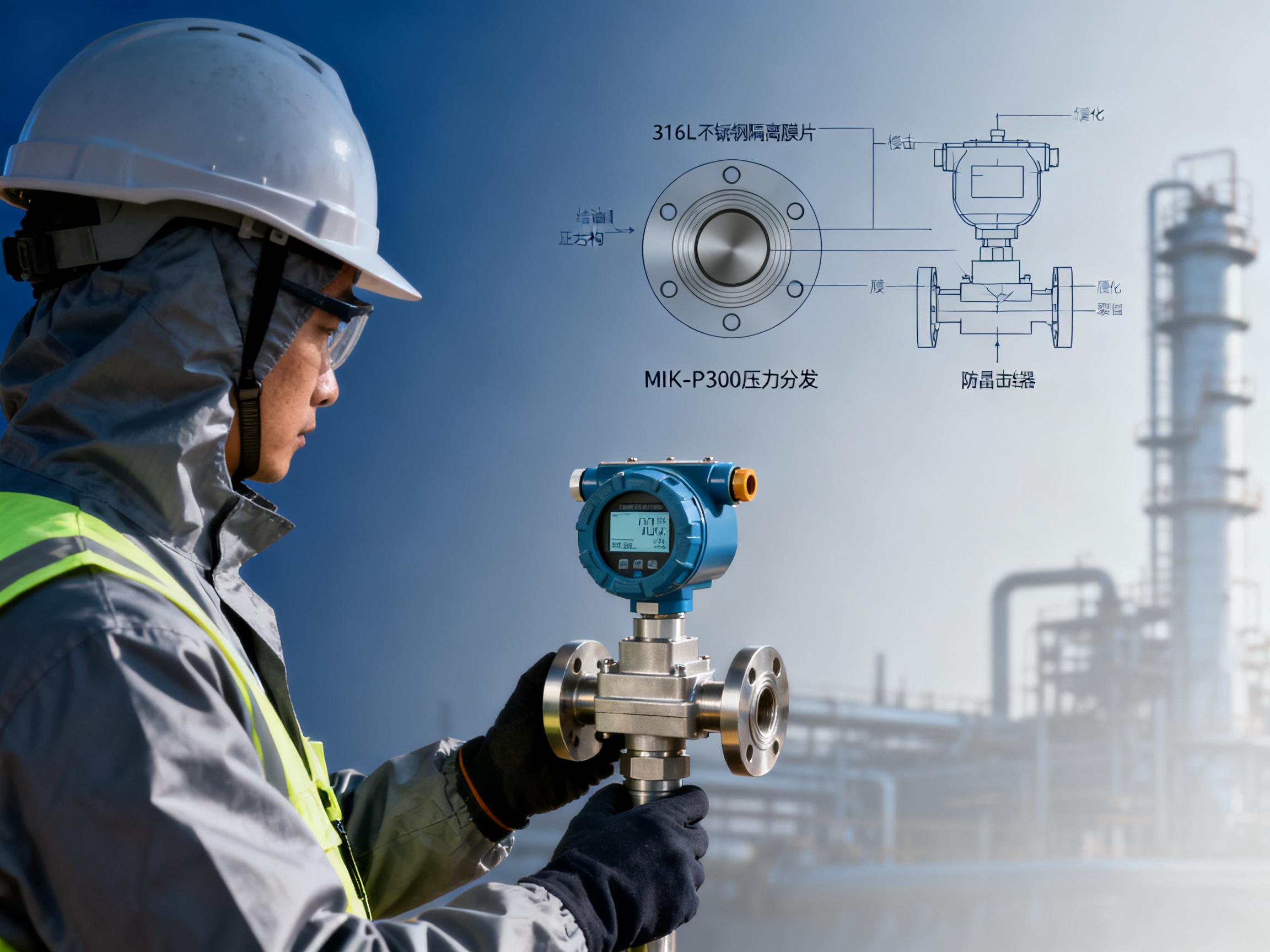 MIK-P300压力变送器应用案例：扩散硅赫斯曼传感器在工业场景中的表现