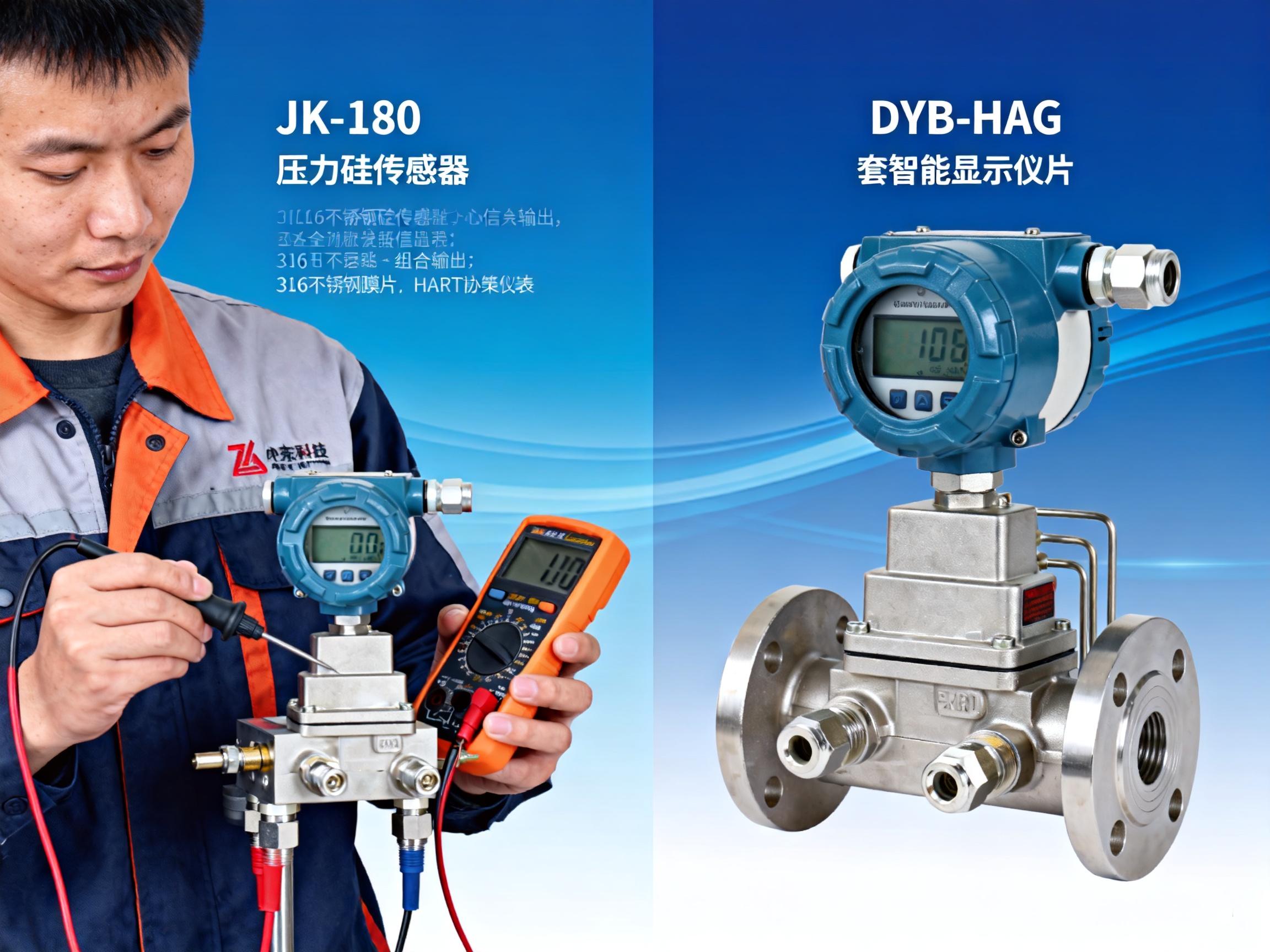 JK-180压力变送器配套设备清单：扩散硅传感器系统集成方案