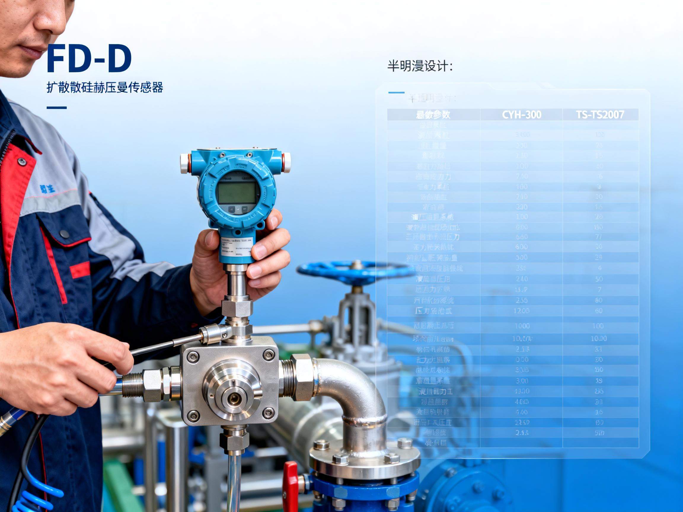 FD-D压力变送器报价揭秘：扩散硅赫斯曼压力传感器性价比如何？