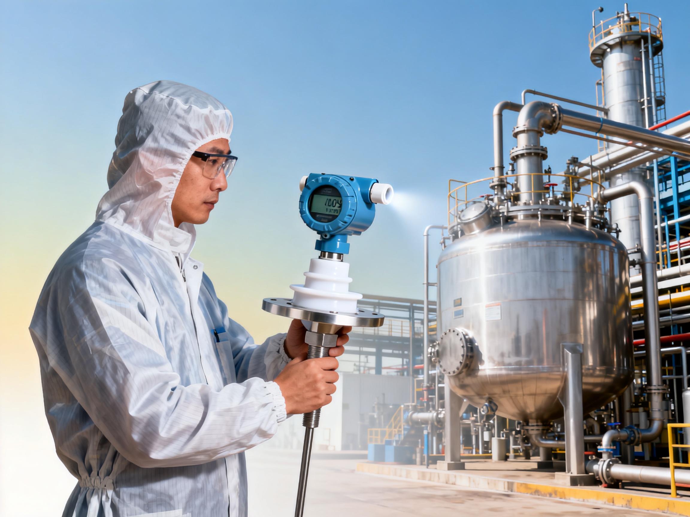 TS-1003防腐蚀液位变送器的5大核心优势解析：为何它能成为强酸碱测量的首选？