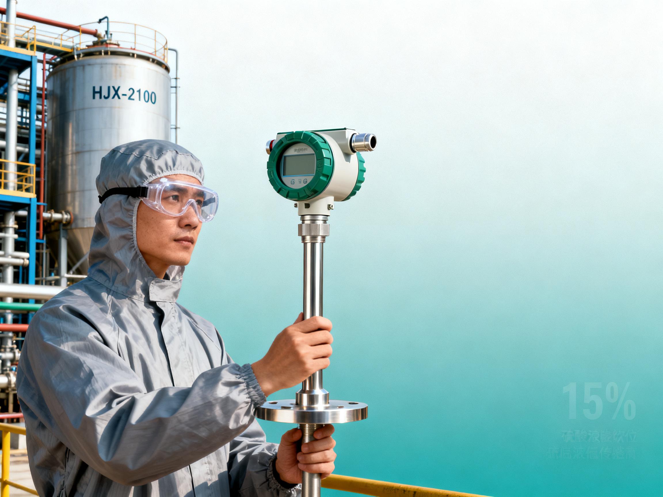 HJX-2100防腐蚀液位传感器工作原理解析：为什么它能帮企业节省30%维护成本？