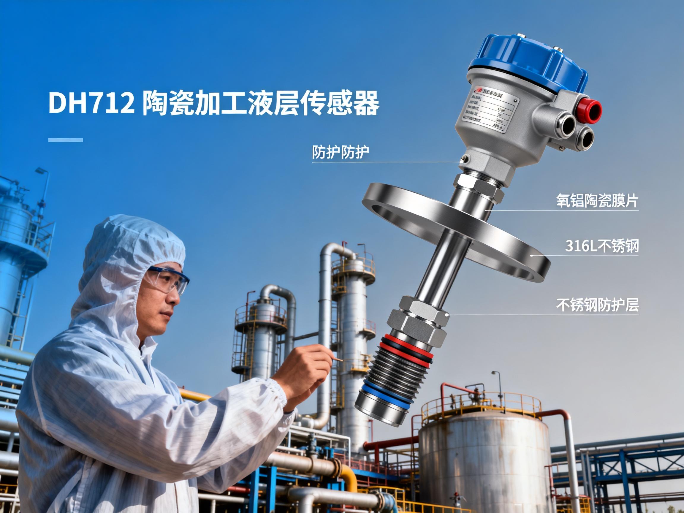 DH712陶瓷防腐液位传感器：化工企业采购必看的5个关键参数