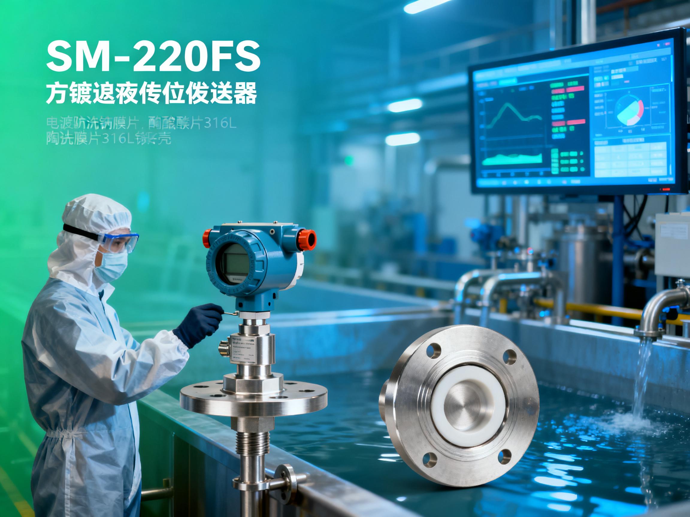 SSM-P220FS防腐蚀液位变送器在电镀行业的成功应用案例