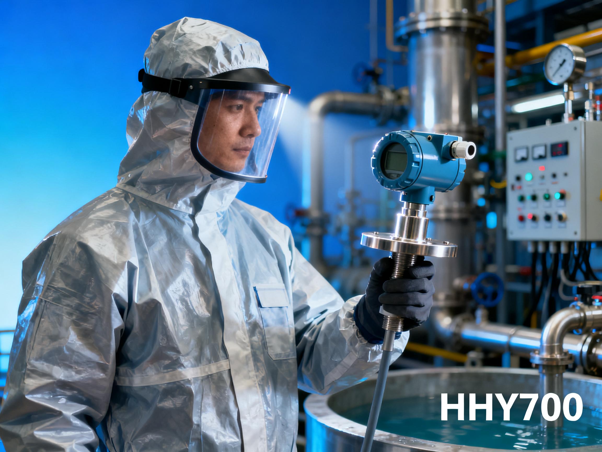 HHY700防腐蚀液位变送器如何解决强酸强碱环境测量难题？