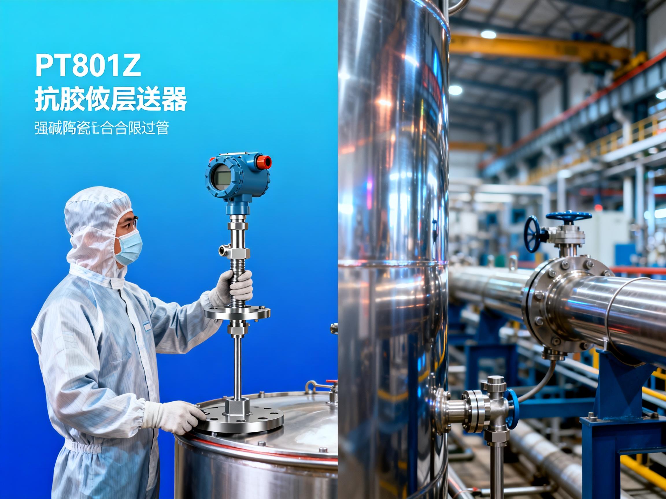 PT801Z防腐蚀液位变送器：如何延长在强碱环境中的使用寿命？