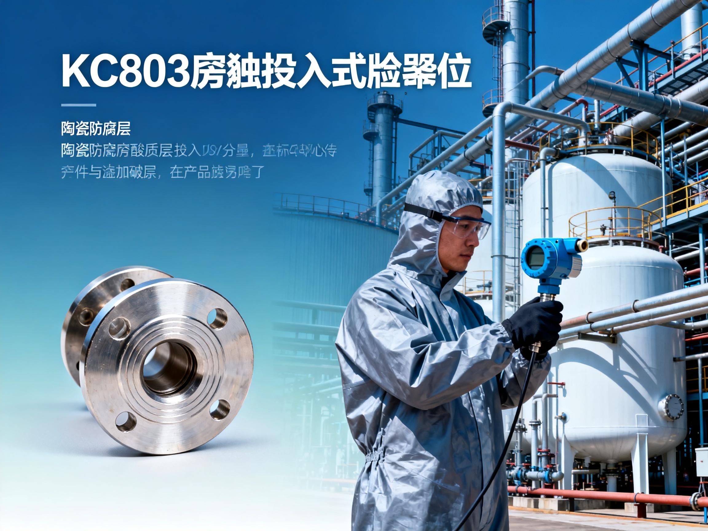KC803防腐蚀投入式液位变送器：强酸强碱环境下的可靠选择