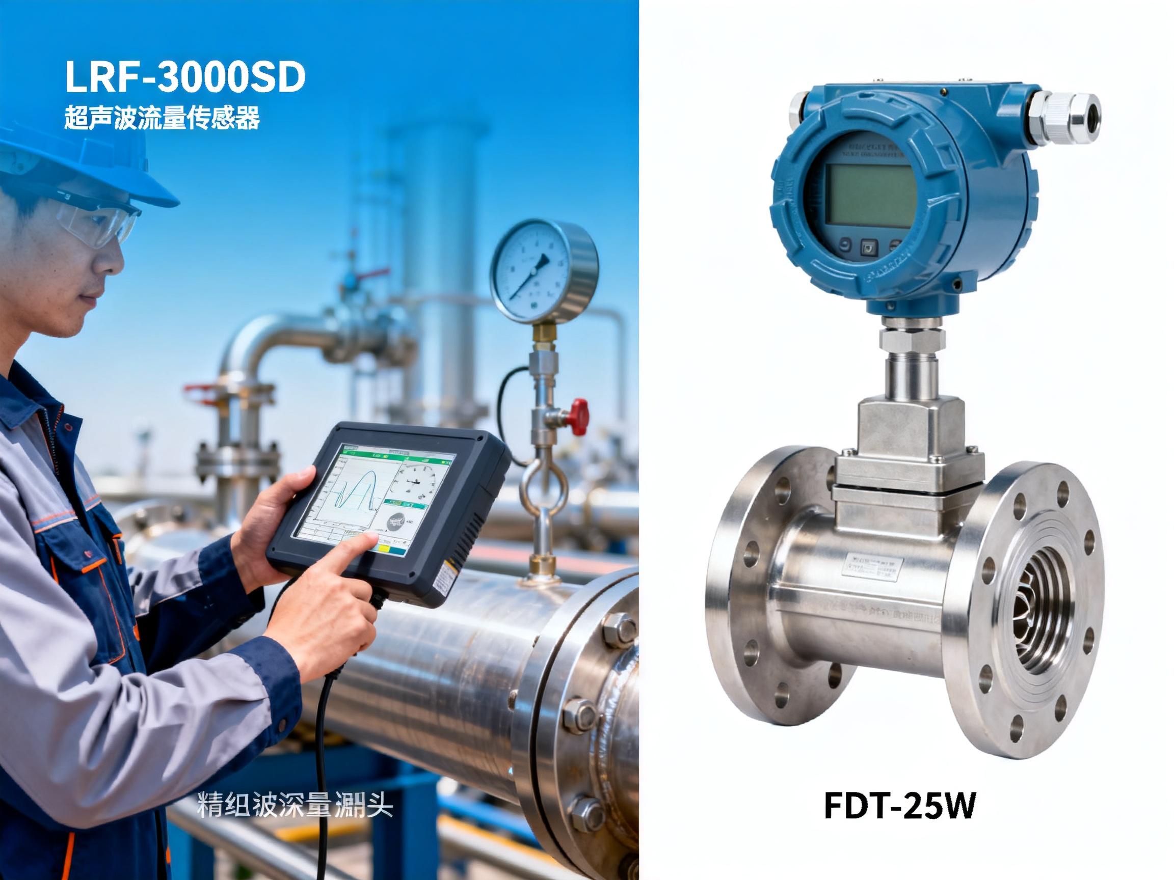 LRF-3000SD vs FDT-25W：哪款超声波流量传感器更适合您的预算和需求？