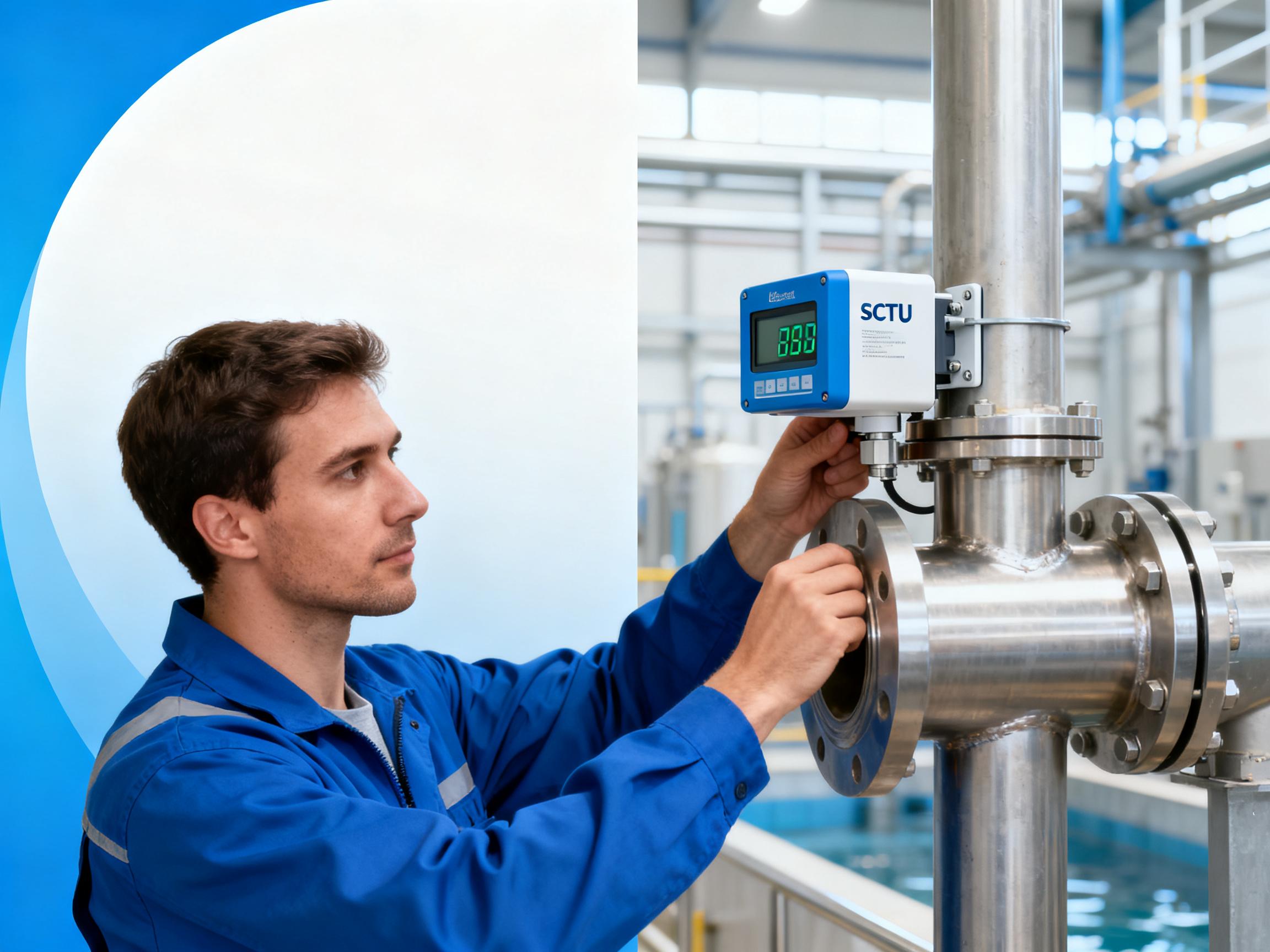 SCTU壁挂式超声波流量传感器：3个关键功能助力智慧水务建设