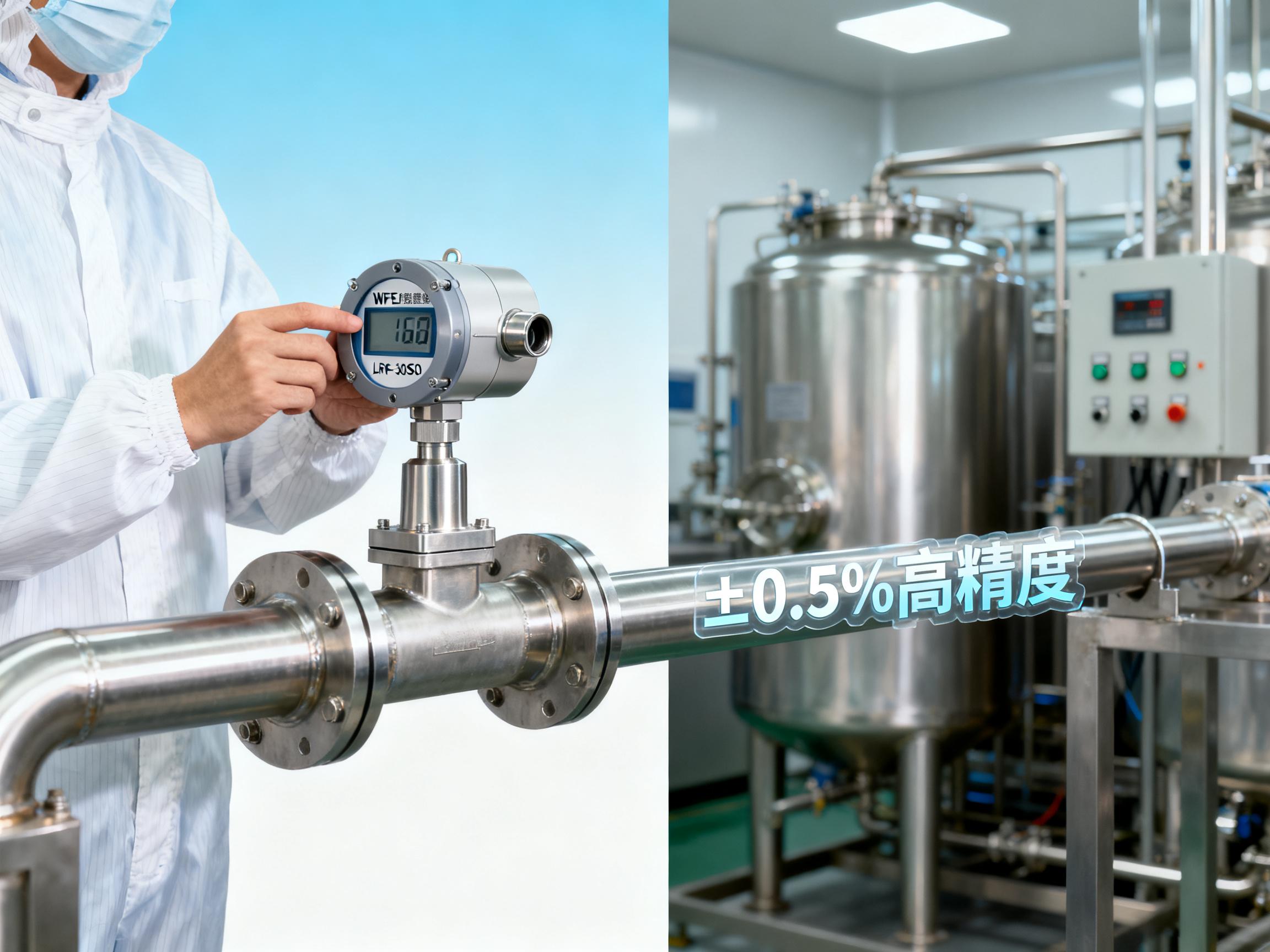 WFE超声波流量传感器：为什么它成为食品行业流量控制的首选？