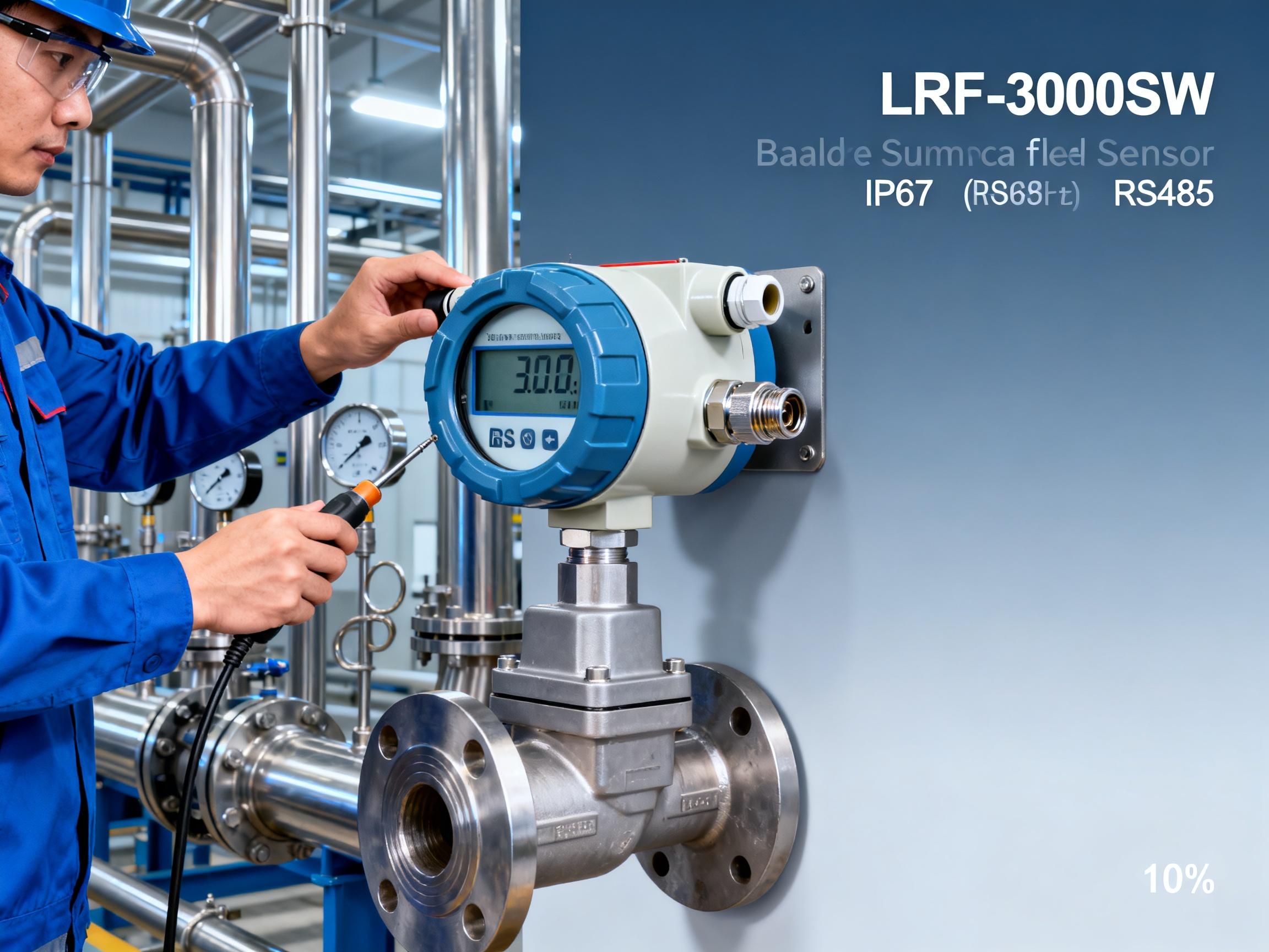 LRF-3000SC与LRF-3000SW对比：哪款壁挂式超声波流量传感器更适合您的生产线？