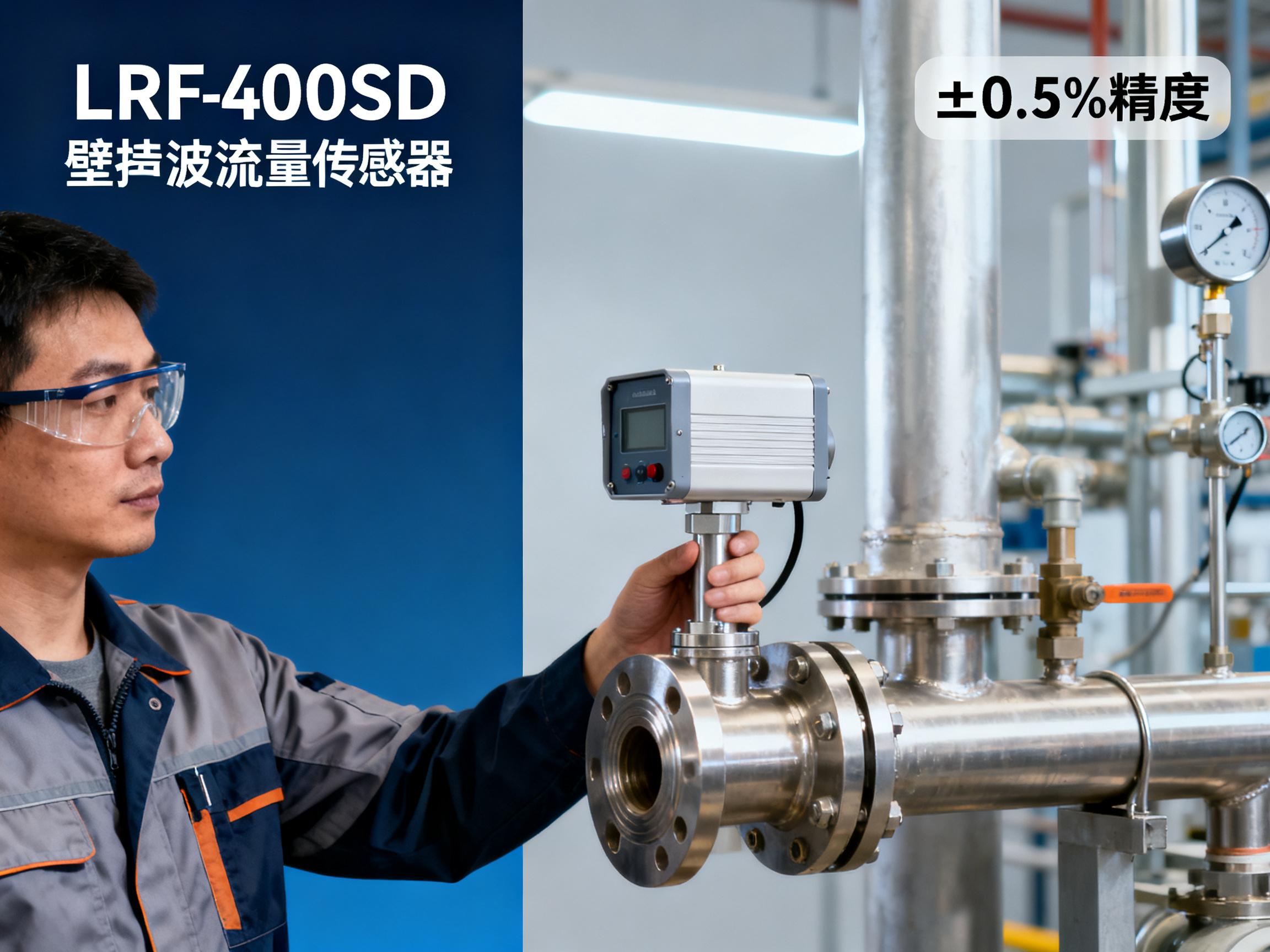 LRF-3000SD壁挂式超声波流量传感器：如何提升工业流量监测效率30%？