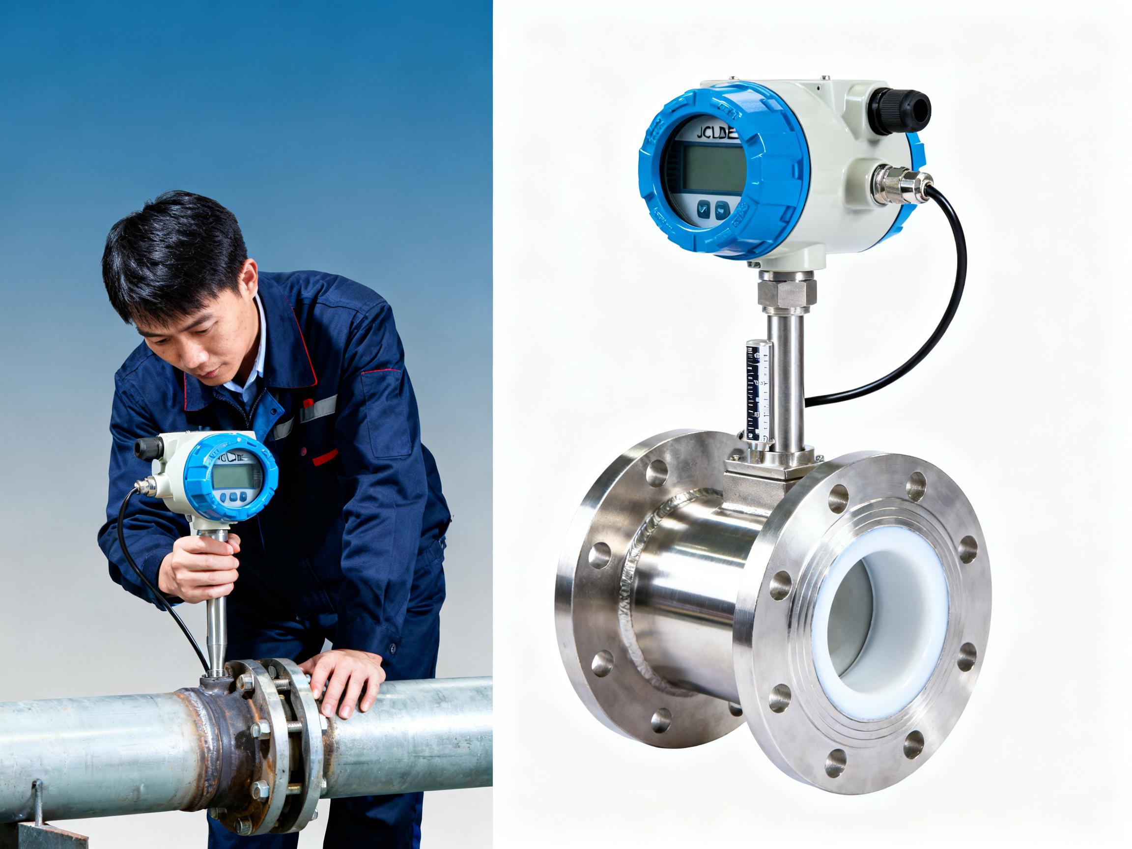 JCLDBE电磁流量计安装常见问题解答：为什么插入式设计更受欢迎？
