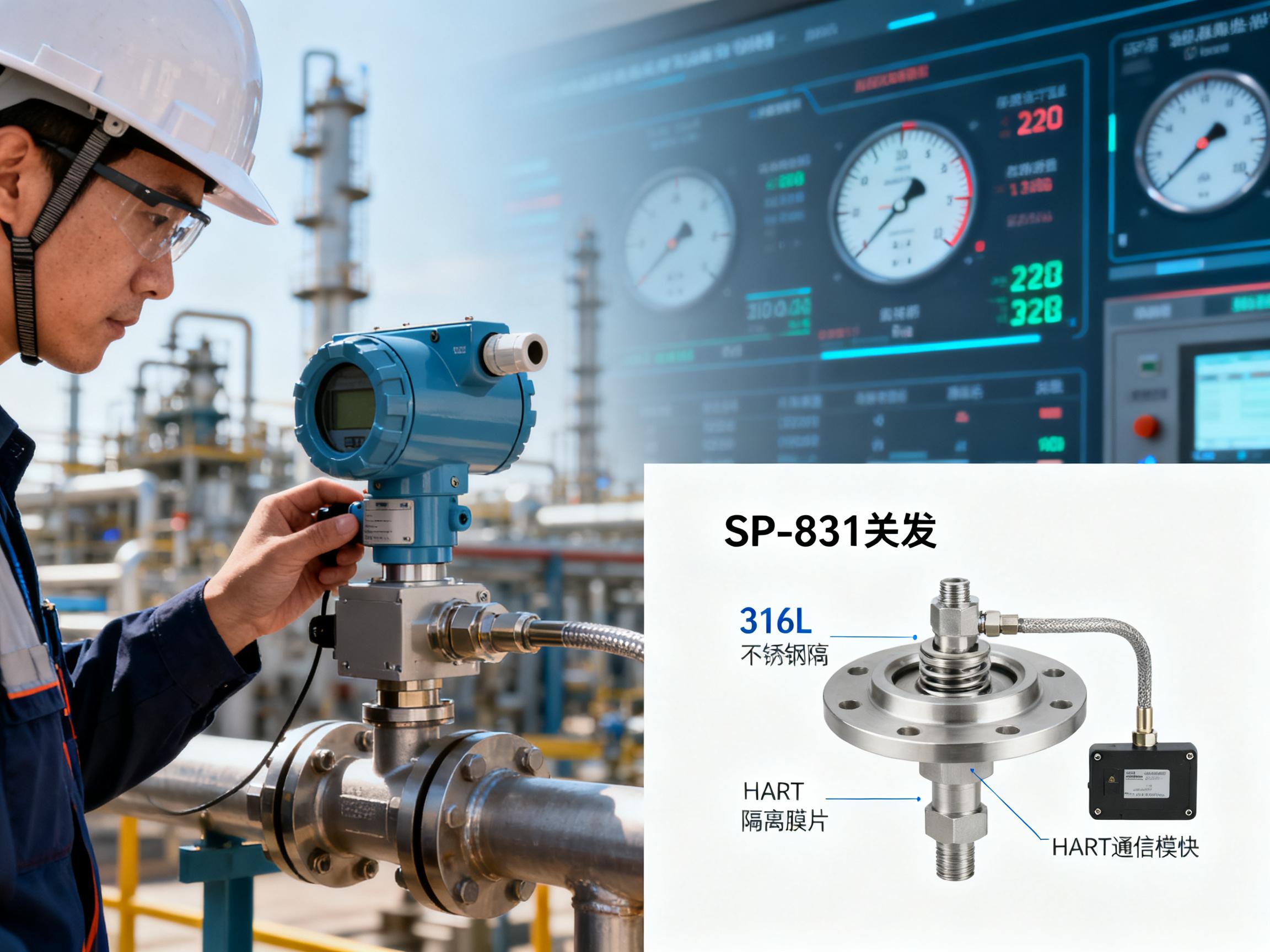 SP-831差压变送器为何受青睐？西安厂家揭秘3大核心优势