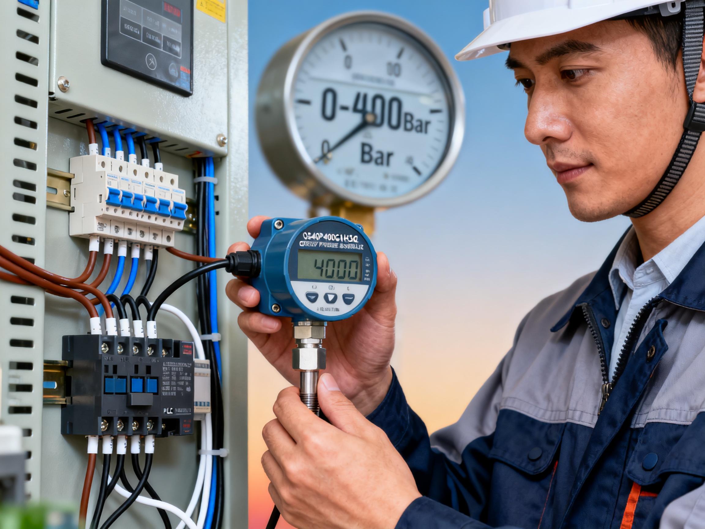 QS40P400G14H3AQ电子压力开关接线图详解：快速安装指南