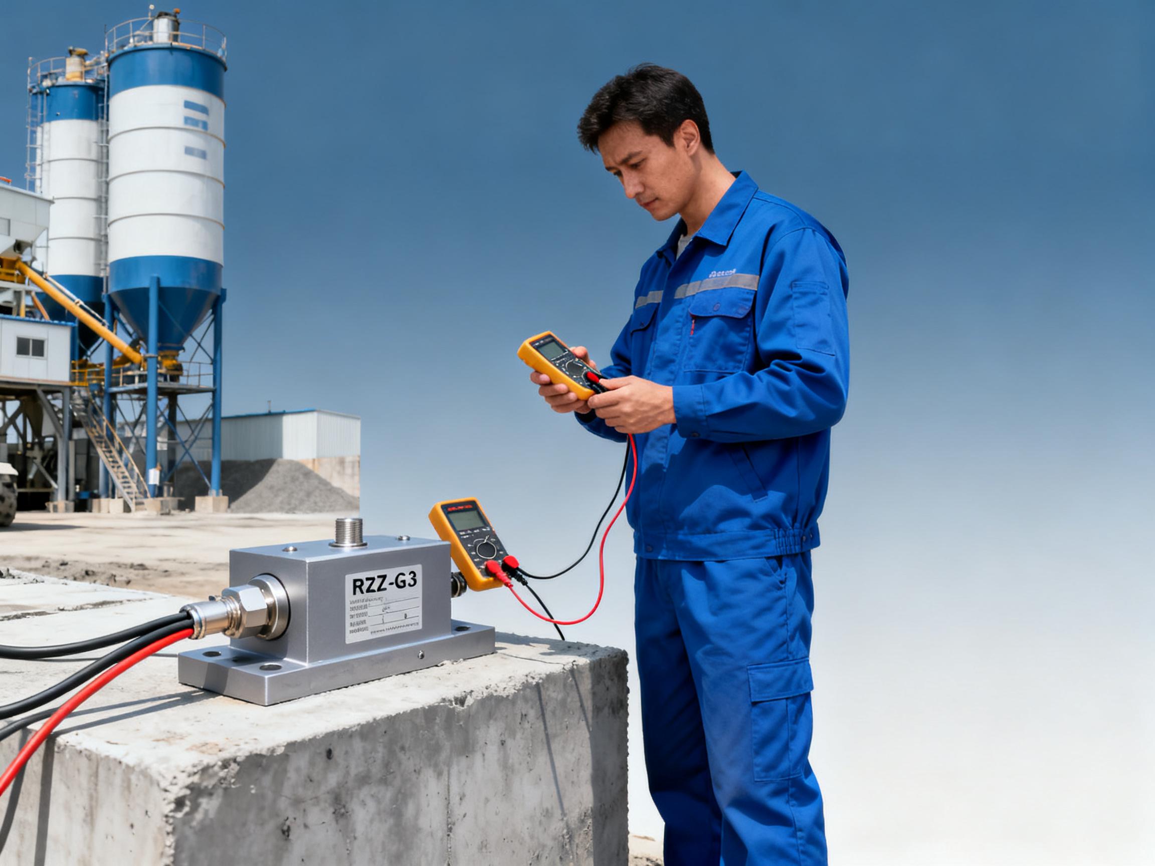 RSZ-G3称重传感器故障排查手册：快速解决搅拌站测力不准问题