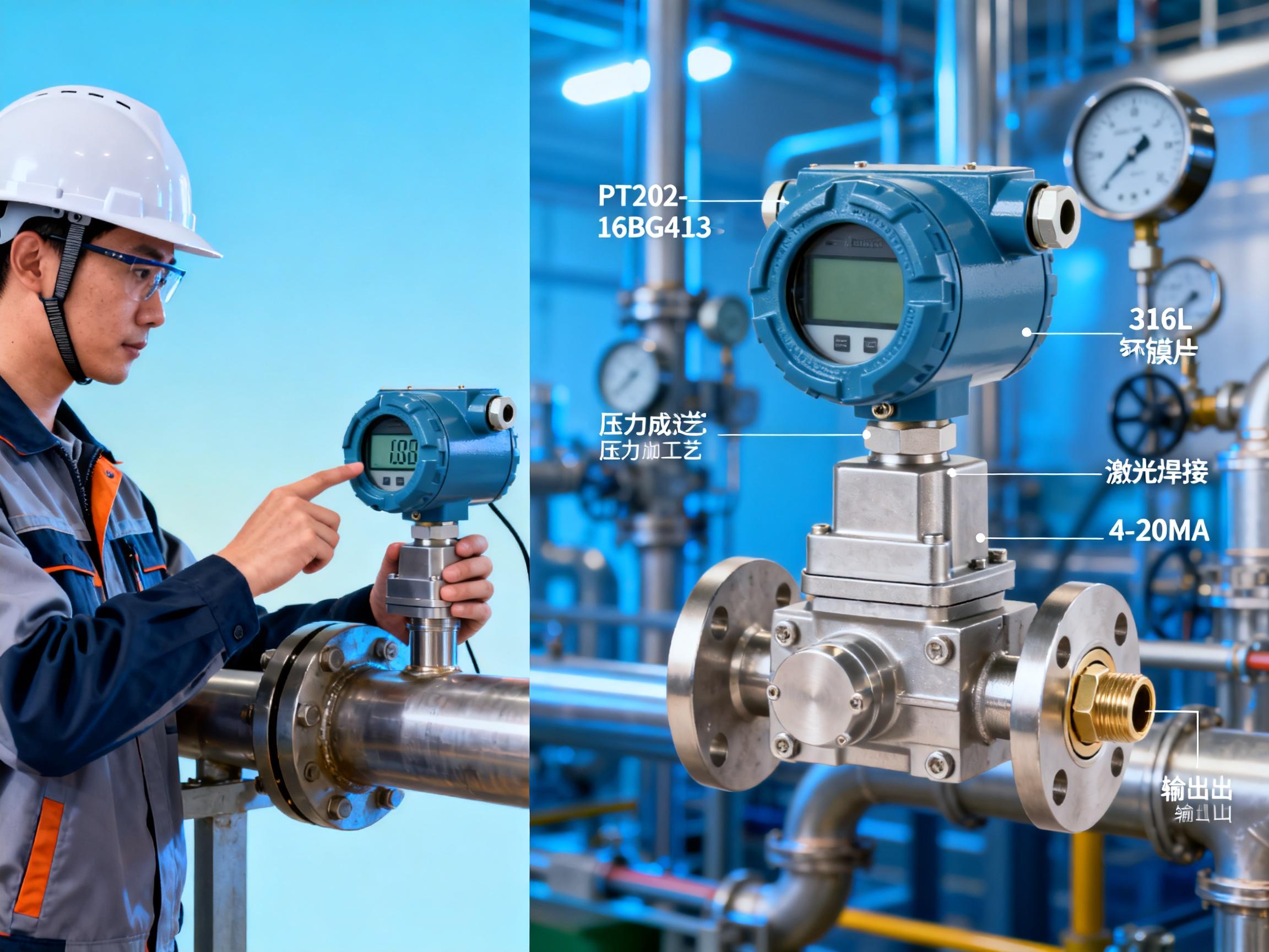 PT202-16BG4133压力变送器如何选型？5个关键指标助您避开采购陷阱