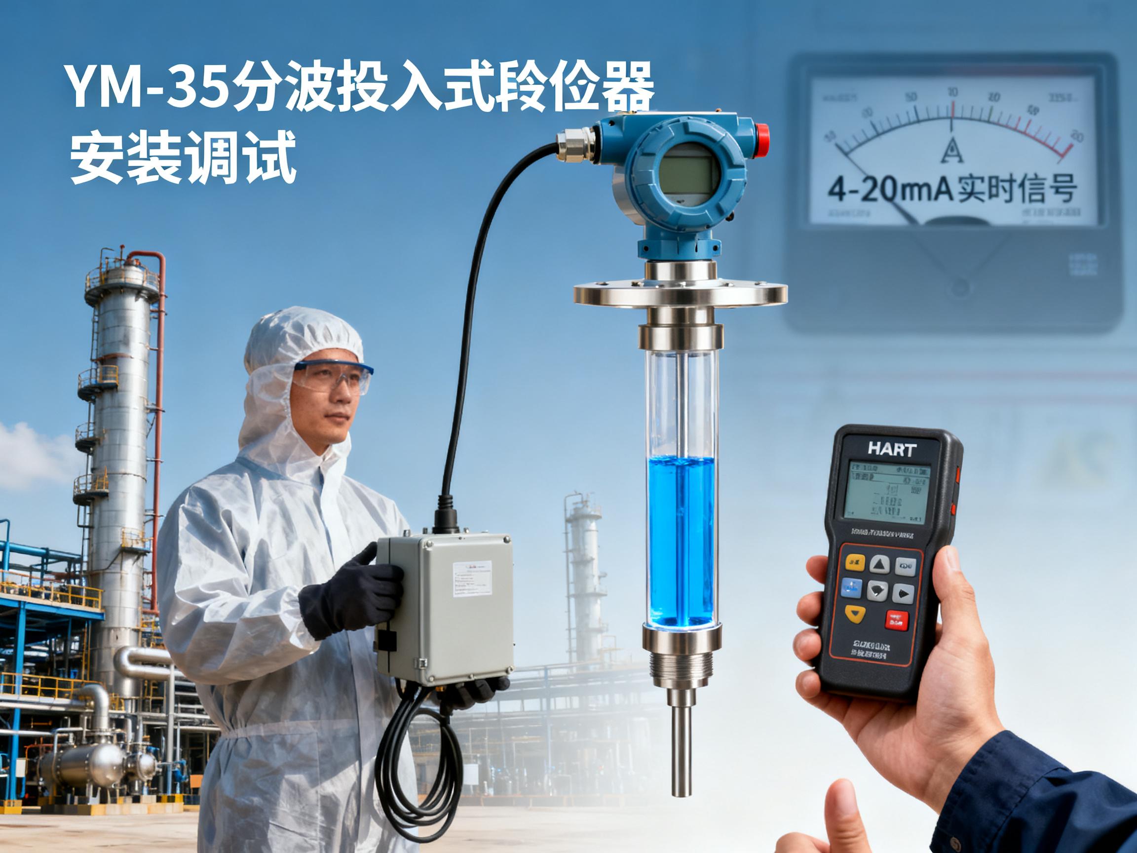 YM-35分体投入式液位变送器说明书看不懂？3分钟快速上手指南