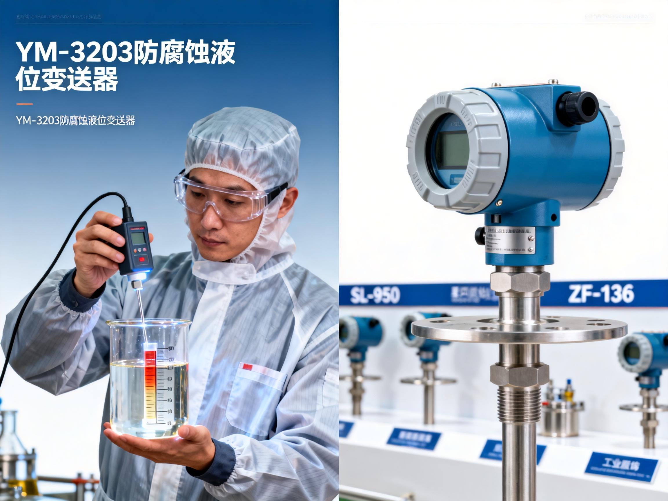 YM-3203防腐蚀液位变送器价格对比：同样测强酸碱，为什么差价这么大？