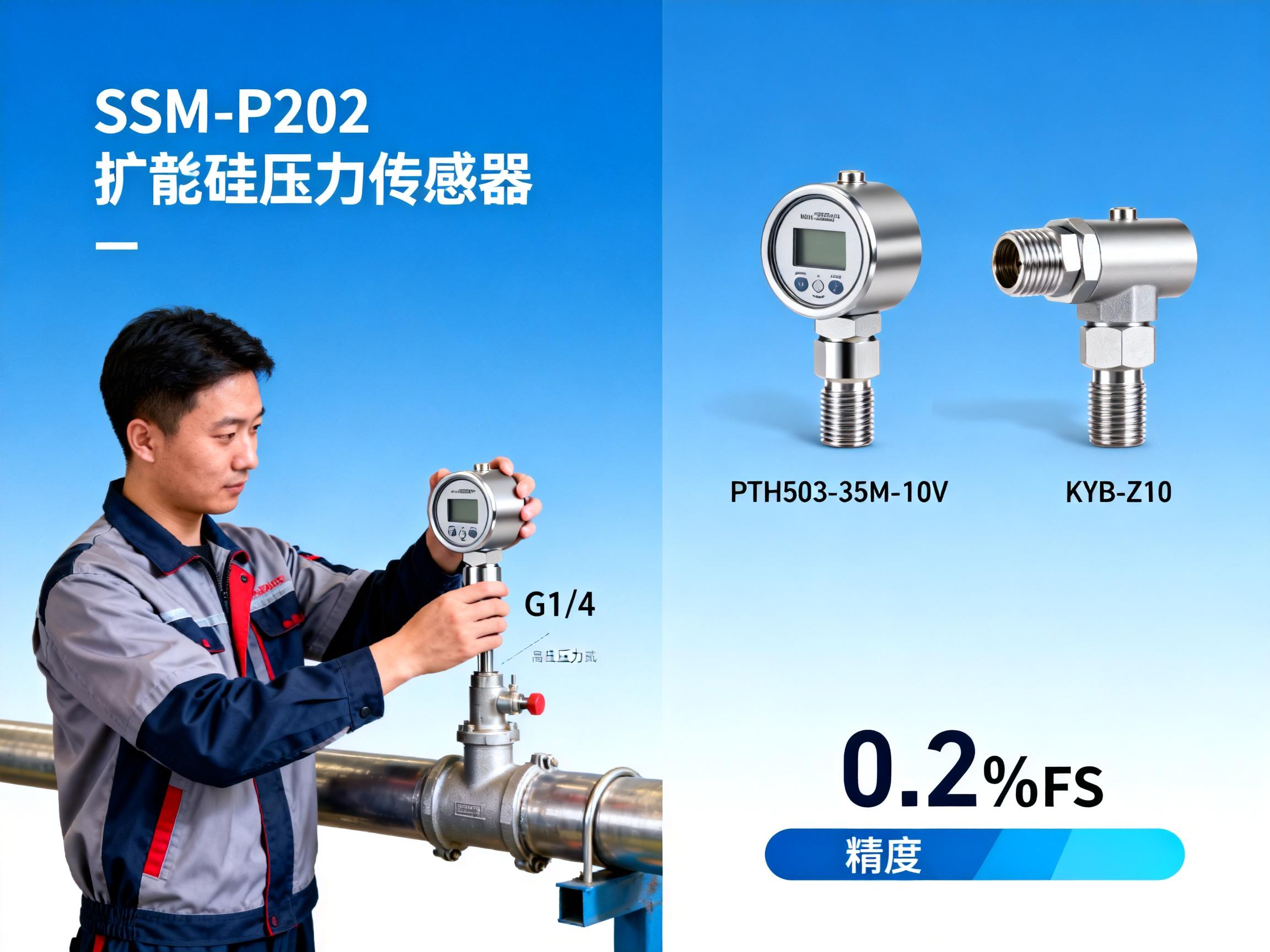 扩散硅压力传感器选购指南：SSM-P202等6款热门型号横向评测