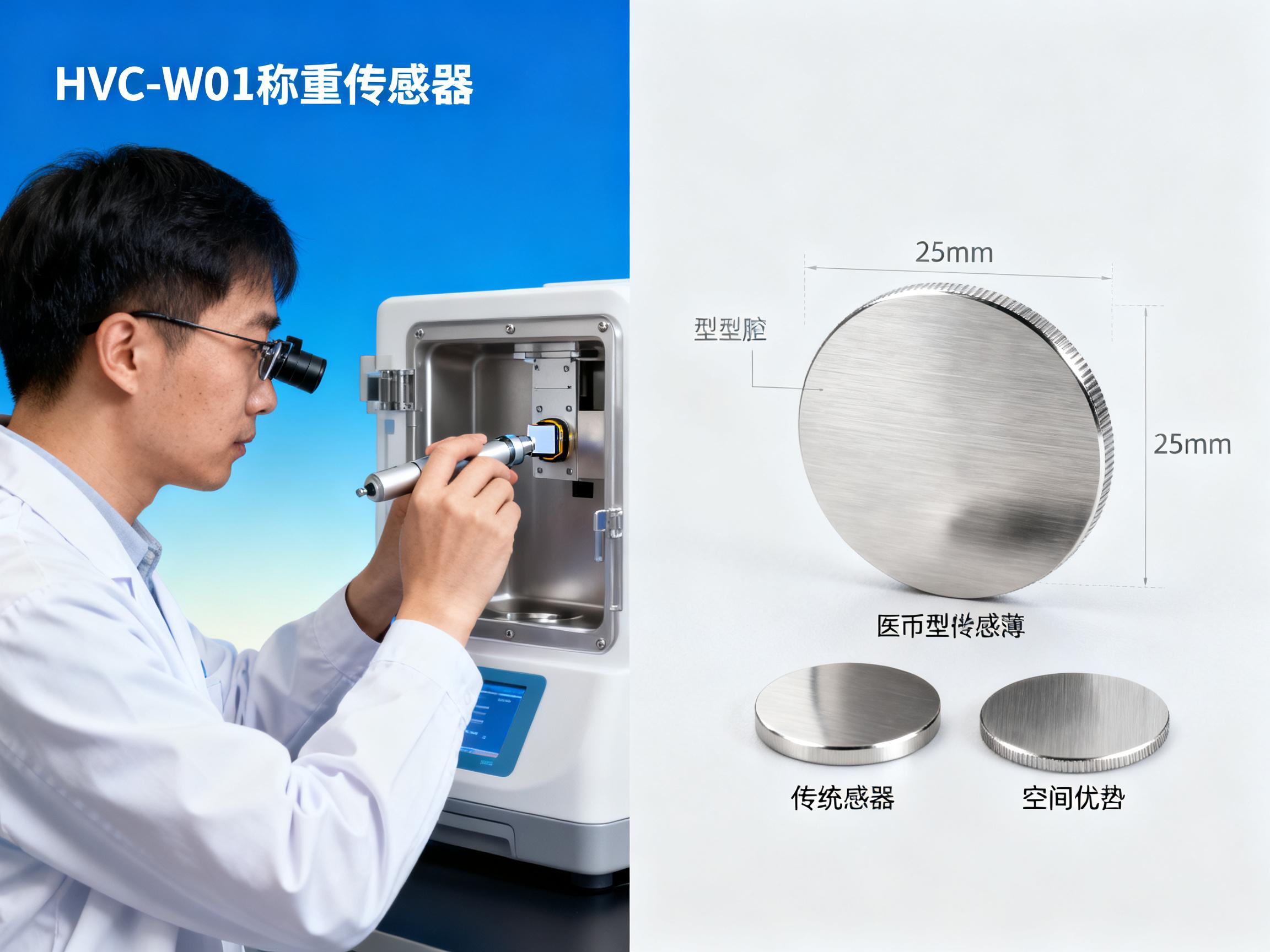 HVC-W01称重传感器：为什么说它是空间受限场景的**解决方案？