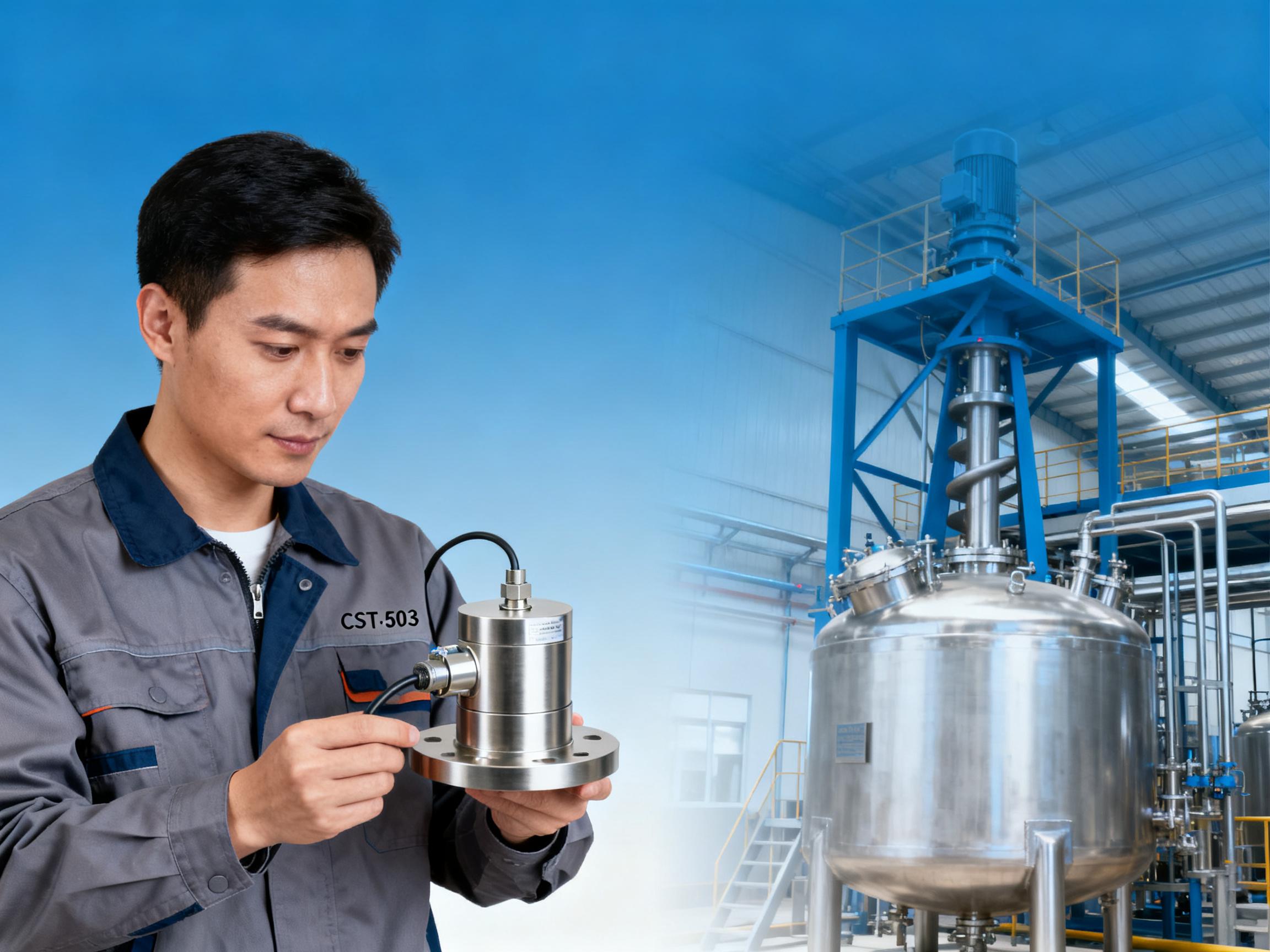 CST-503称重传感器如何提升反应釜测力精度？5个关键指标解析