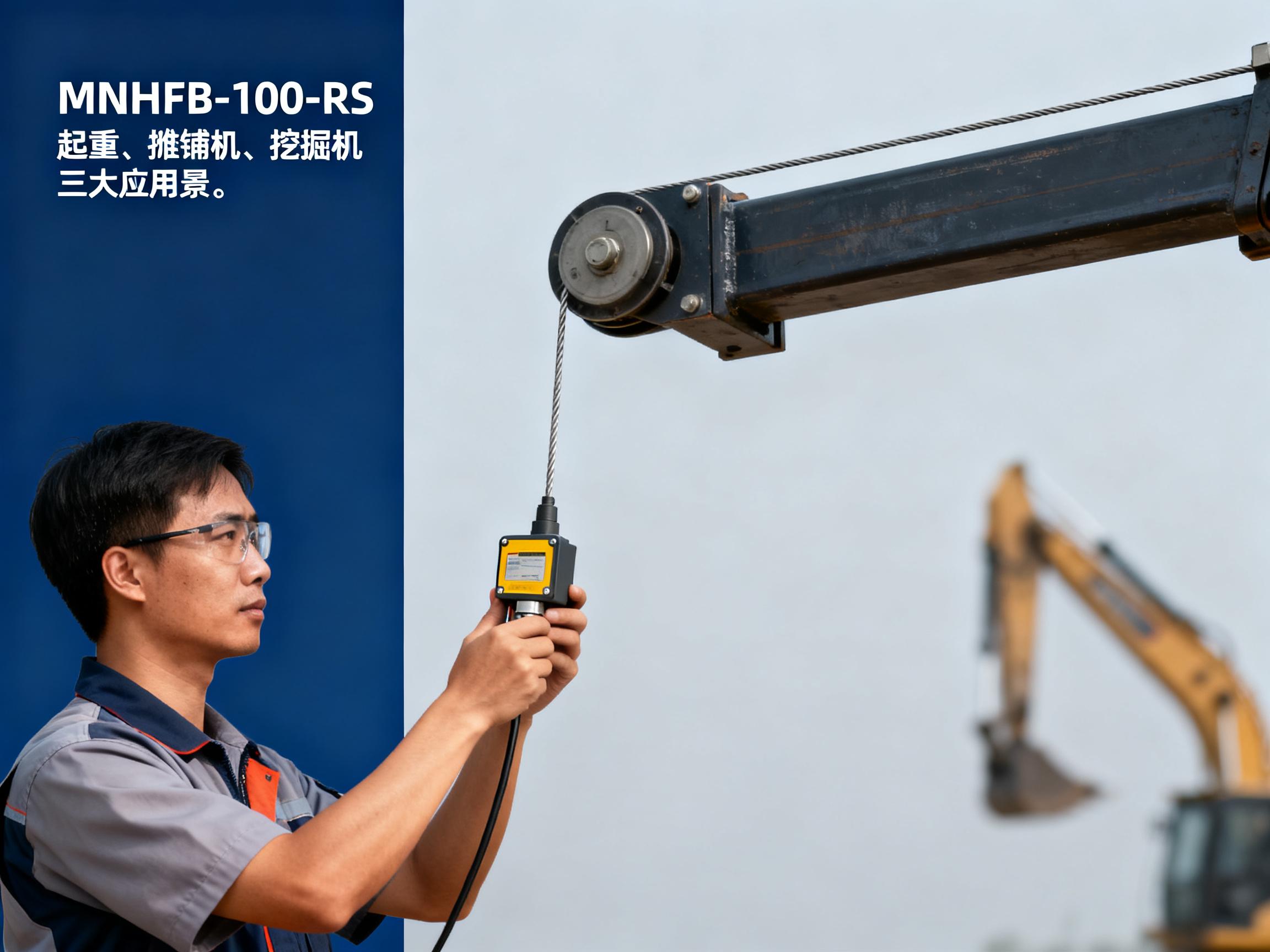 MNHFB-100-RS拉线测距传感器在工程机械中的3个关键应用点