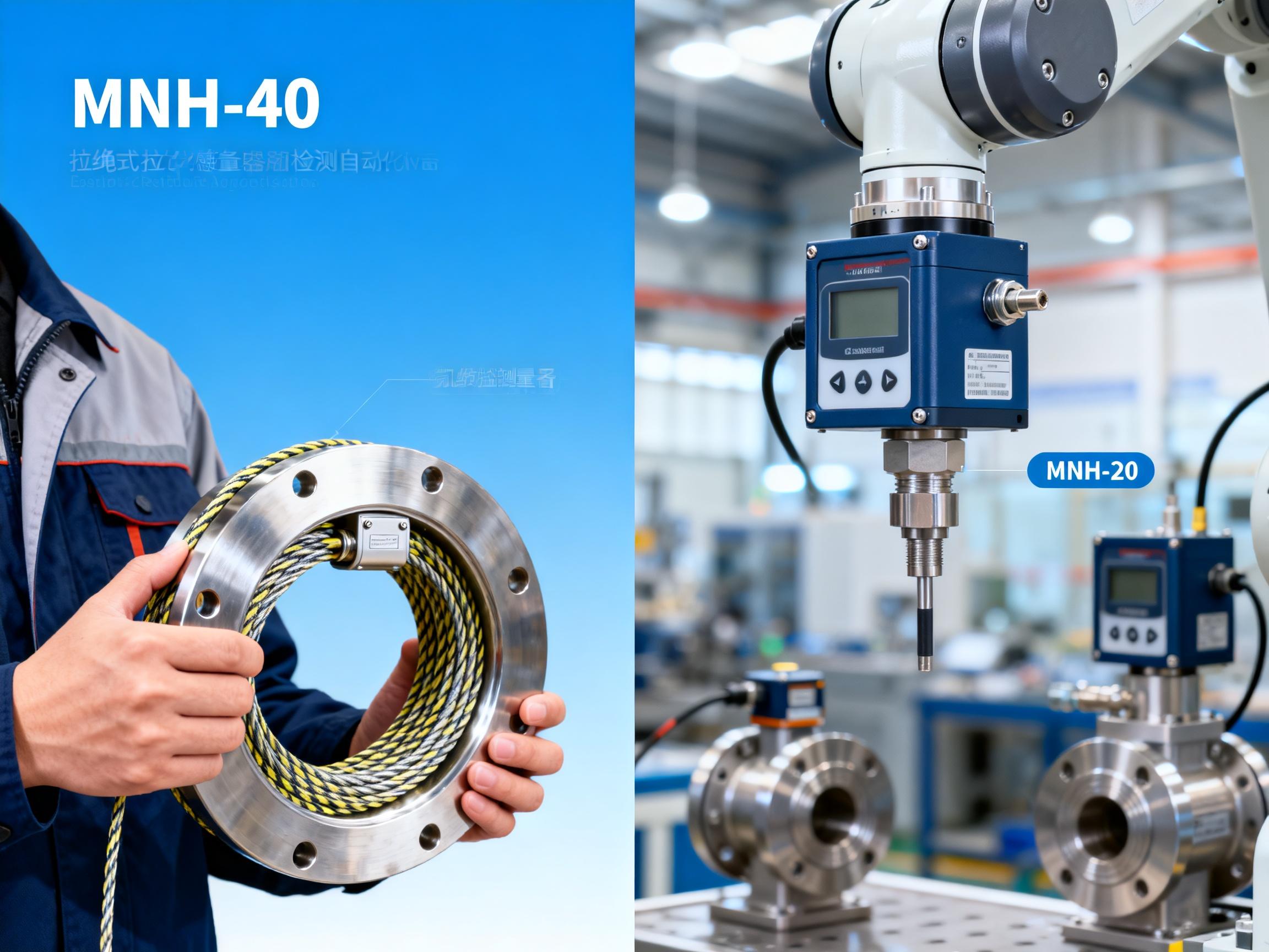 MNH-40与MNH-20拉绳式传感器对比：哪种更适合您的自动化项目？