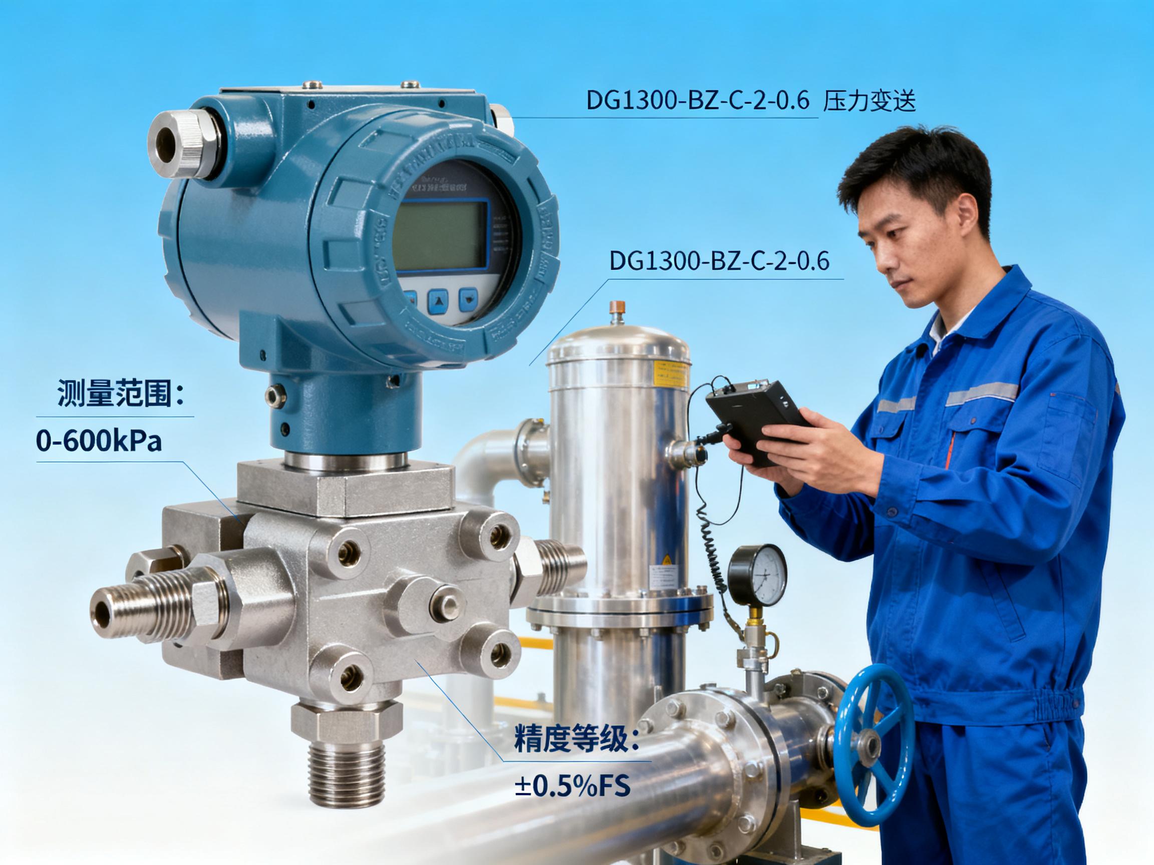 DG1300-BZ-C-2-0.6压力变送器如何选？5个关键指标帮你避坑
