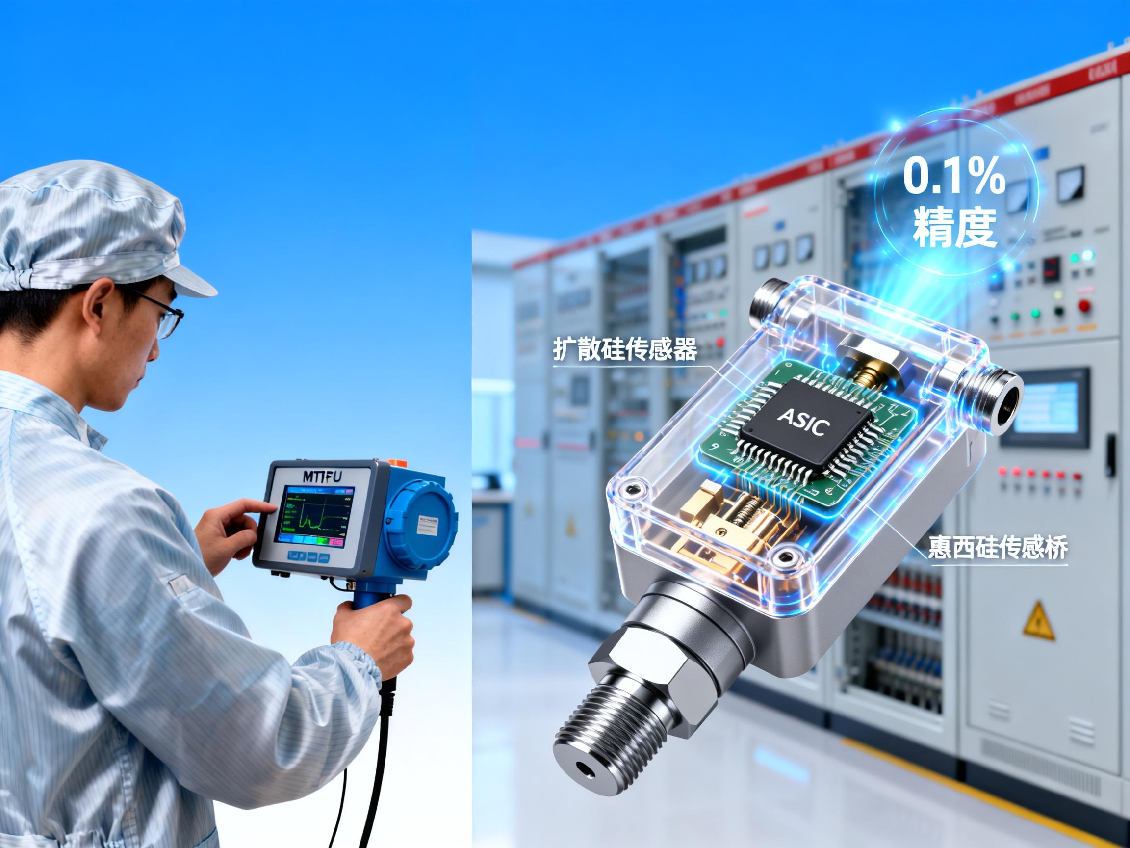 MTPFU压力变送器工作原理揭秘：扩散硅传感器如何实现0.1%高精度测量？