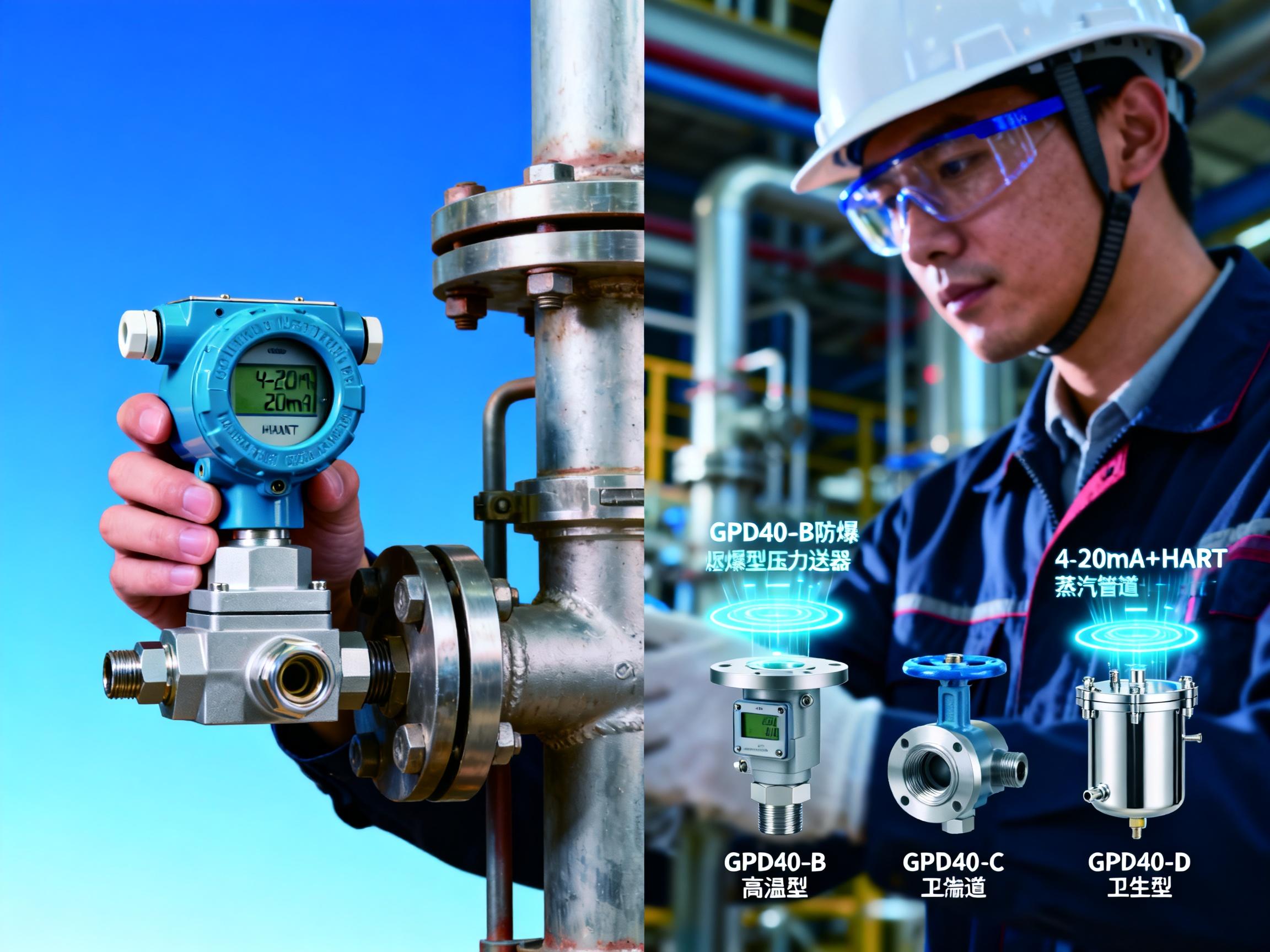 GPD-GPD40压力变送器有哪些型号？不同工况选型方案推荐
