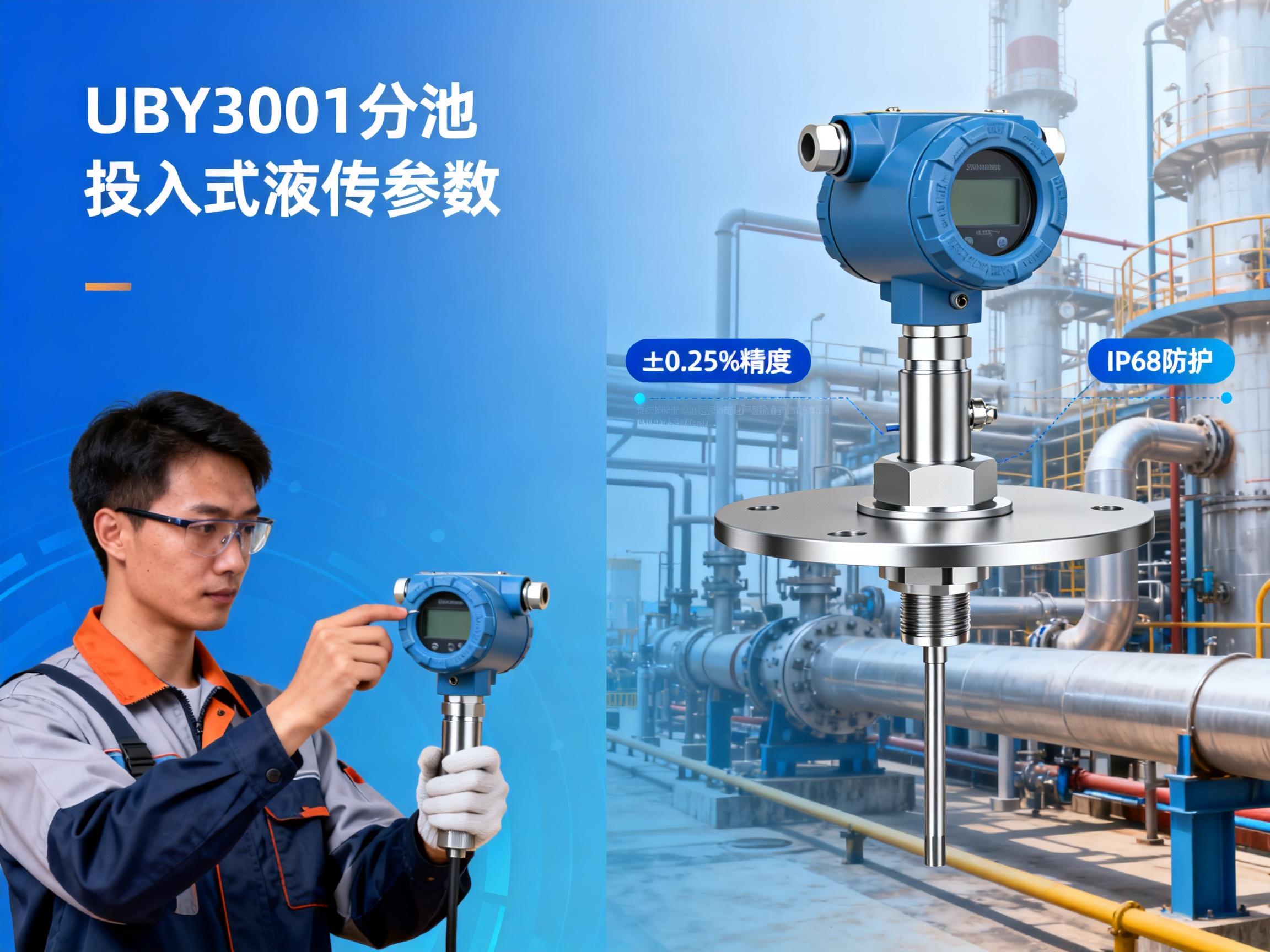 UBY3101分体投入式液位变送器成本核算：单台设备与长期维护费用解析