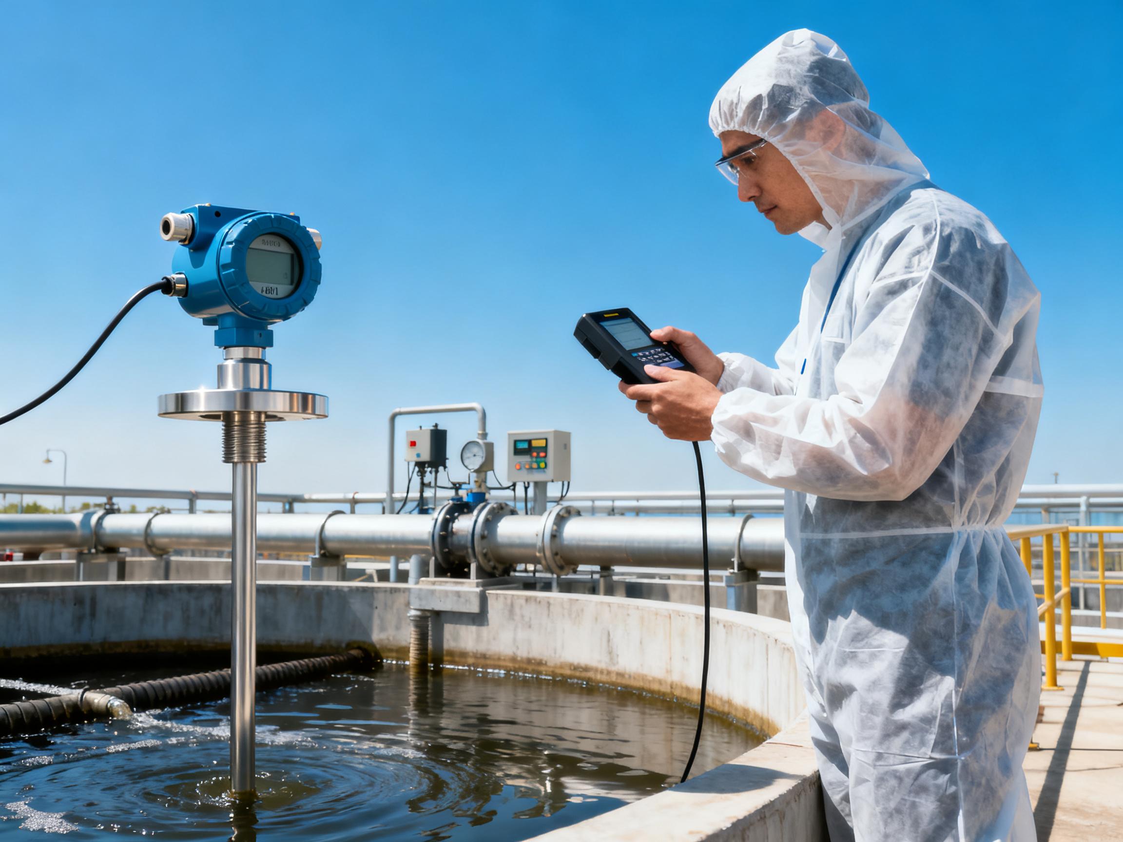 HT801分体投入式液位变送器适用场景全解：从污水处理到食品储罐