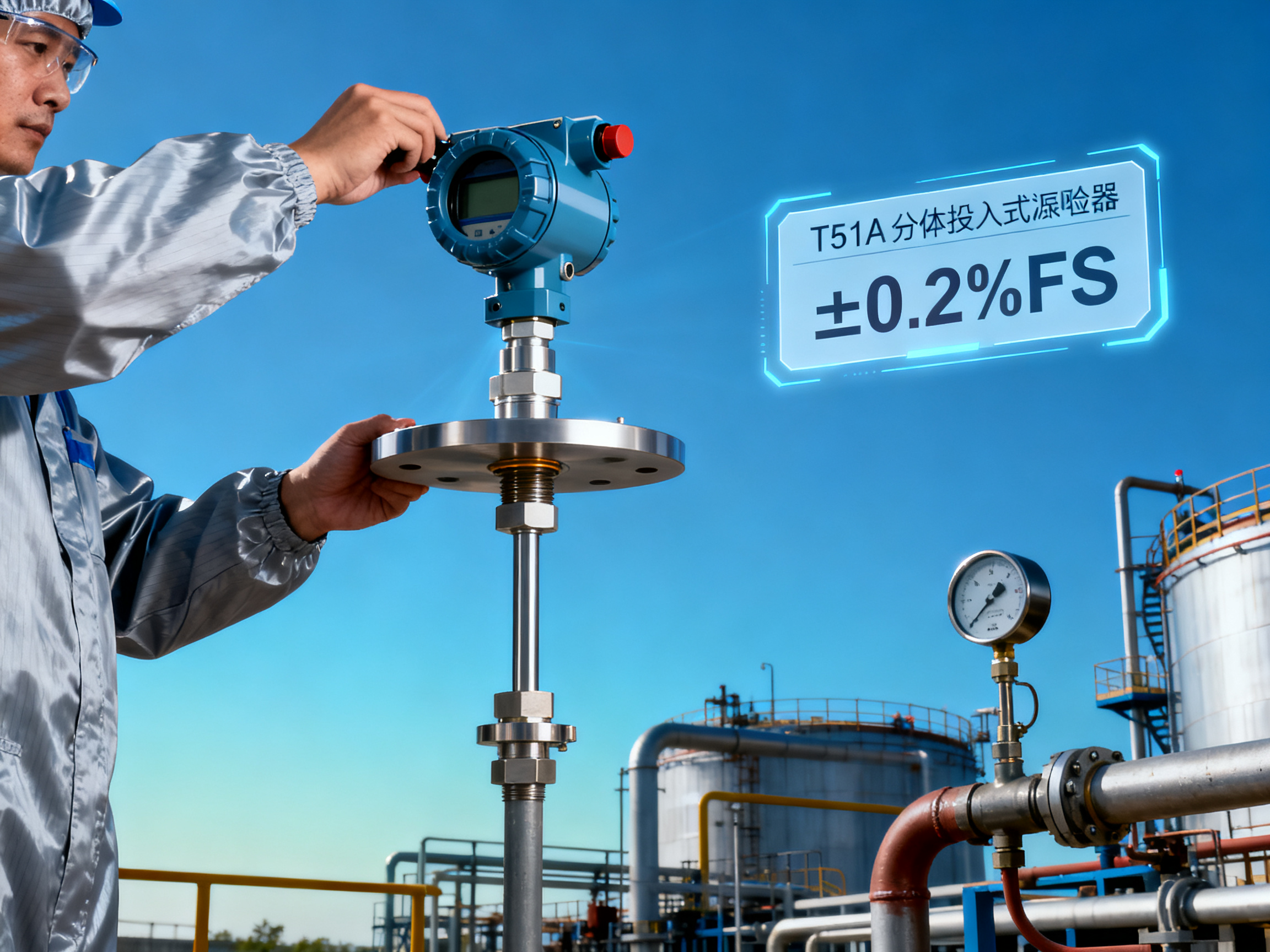 T51A分体投入式液位变送器精度对比：与同类产品差异分析