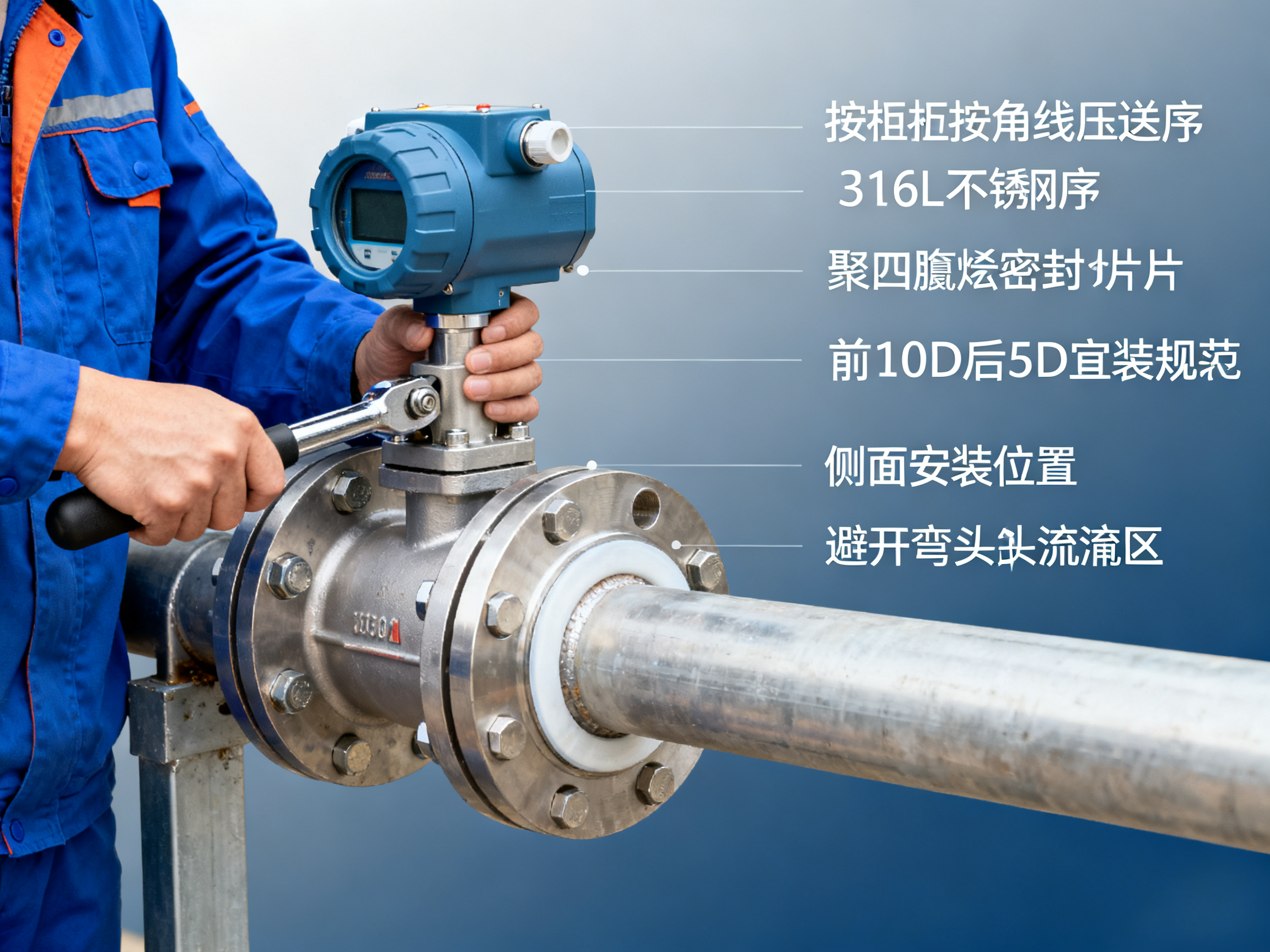 西安盛弘创法兰连接压力变送器在管道系统中的安装注意事项有哪些？