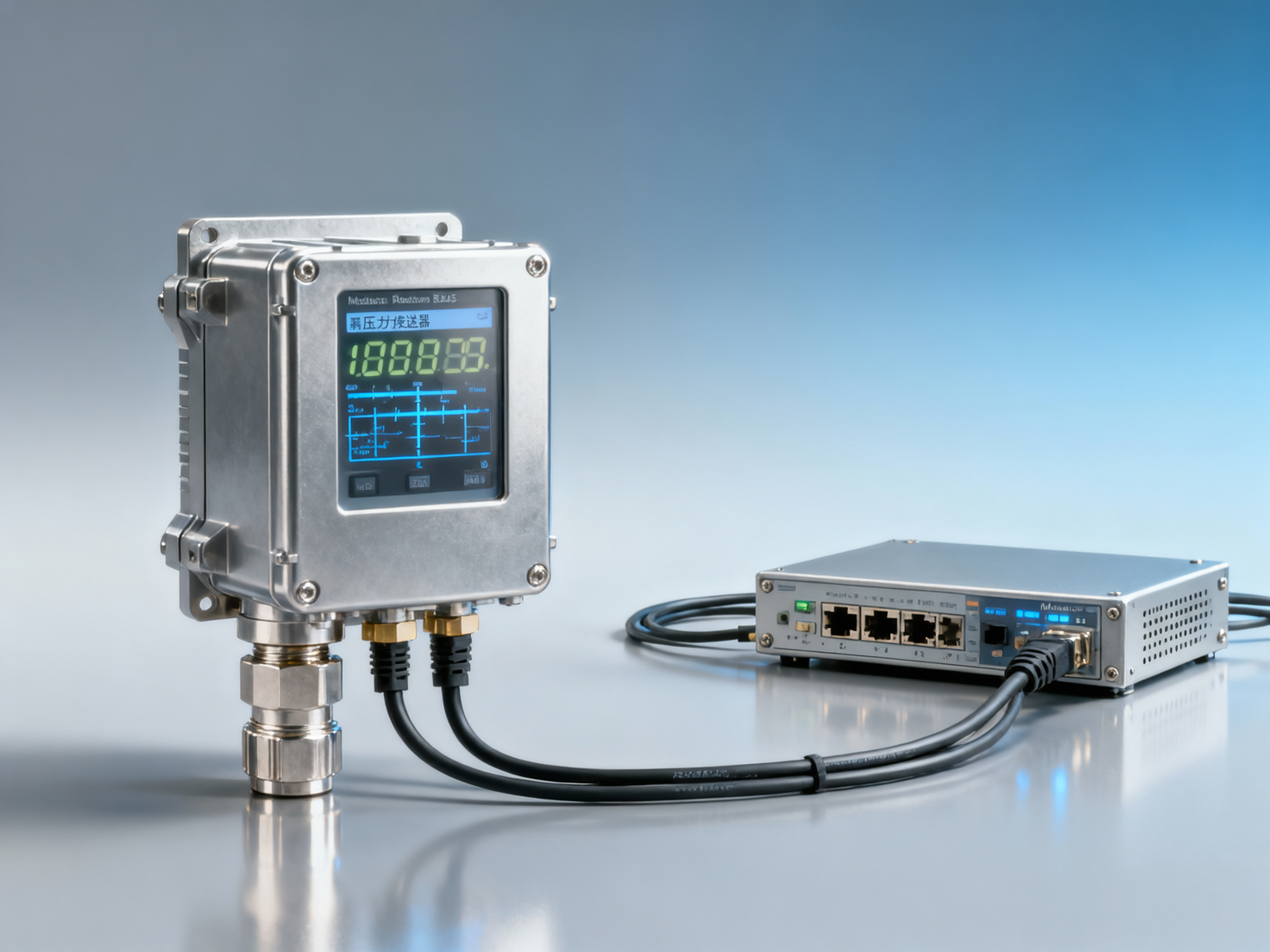 楼宇压力变送器多语言支持，中文界面和英文界面切换会不会影响Modbus通信？