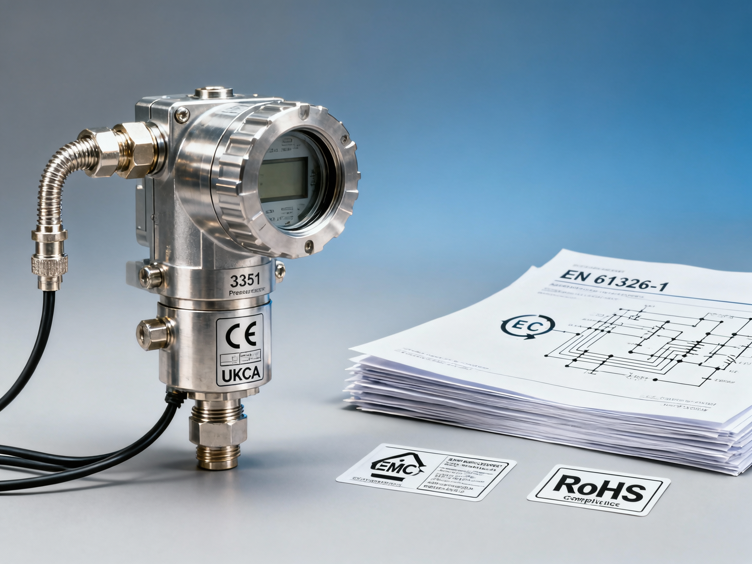 3351压力变送器做CE和UKCA认证一般要多久？国际认证周期受哪些材料准备环节影响**？