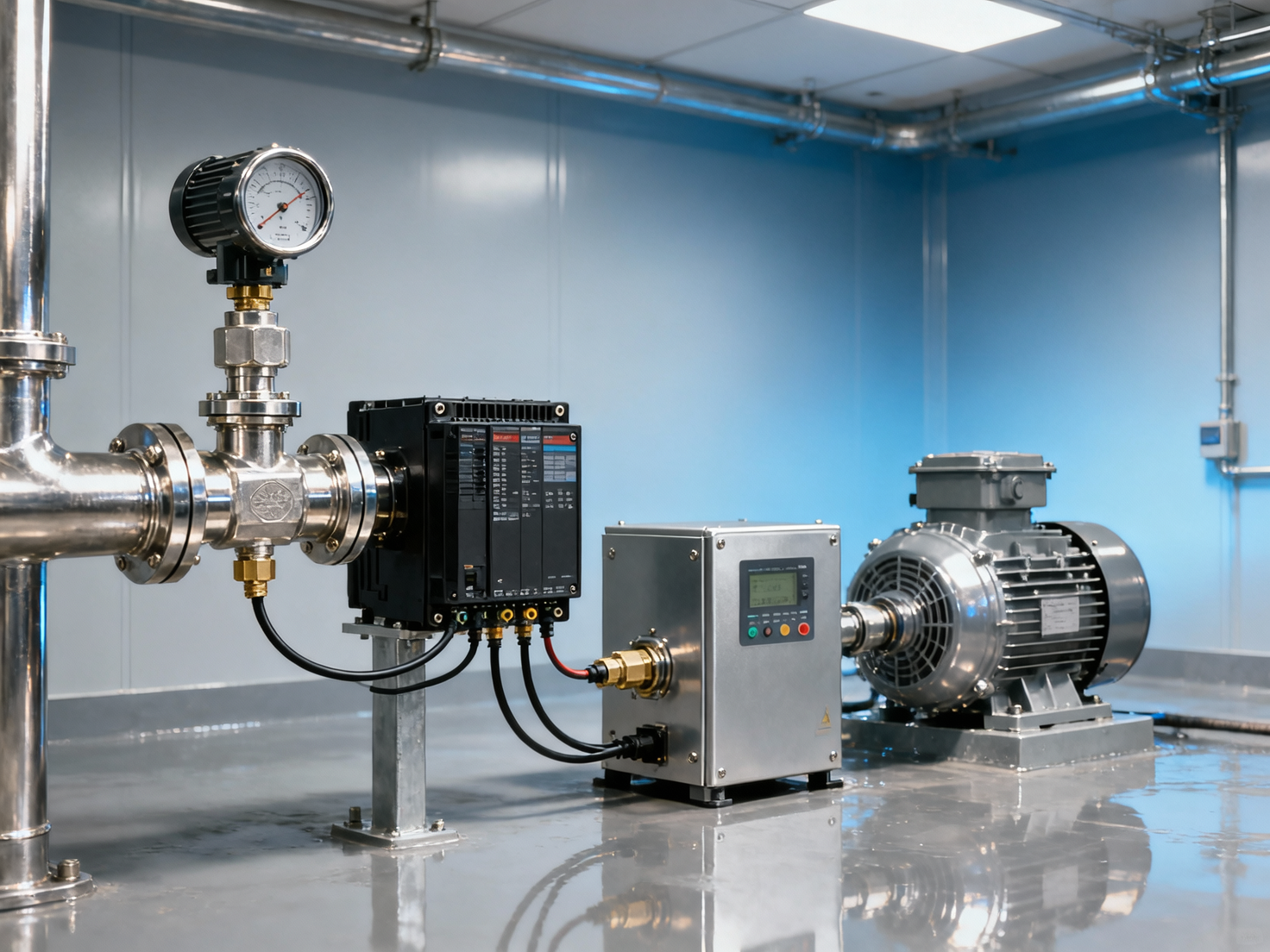 PLC压力变送器和变频器在恒压控制中功能重叠吗？两者到底该谁做主控、谁做反馈？