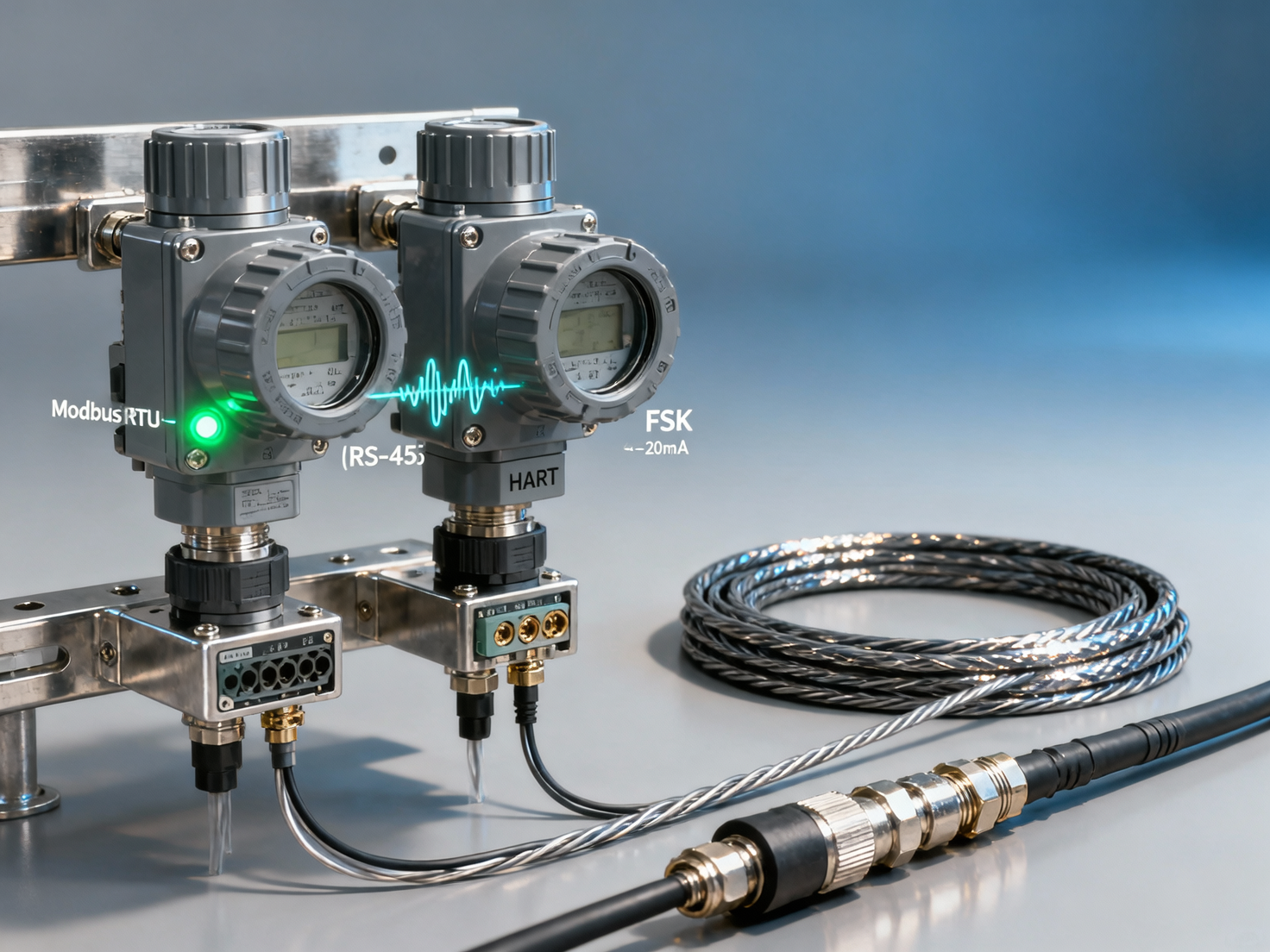 數(shù)字通信壓力變送器常用的通信協(xié)議有哪些？Modbus RTU和HART在工程部署中怎么選？