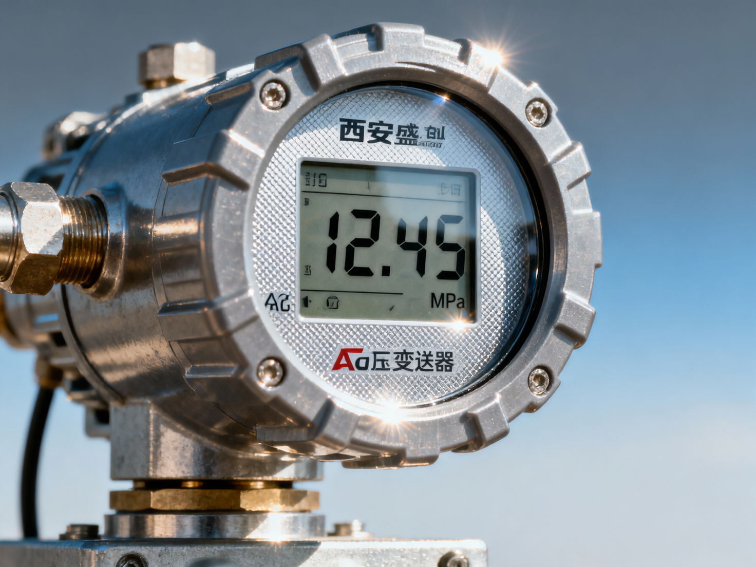 現(xiàn)場顯示壓力變送器的屏幕在強(qiáng)光下看得清嗎？西安盛弘創(chuàng)這款有沒有防眩光設(shè)計？