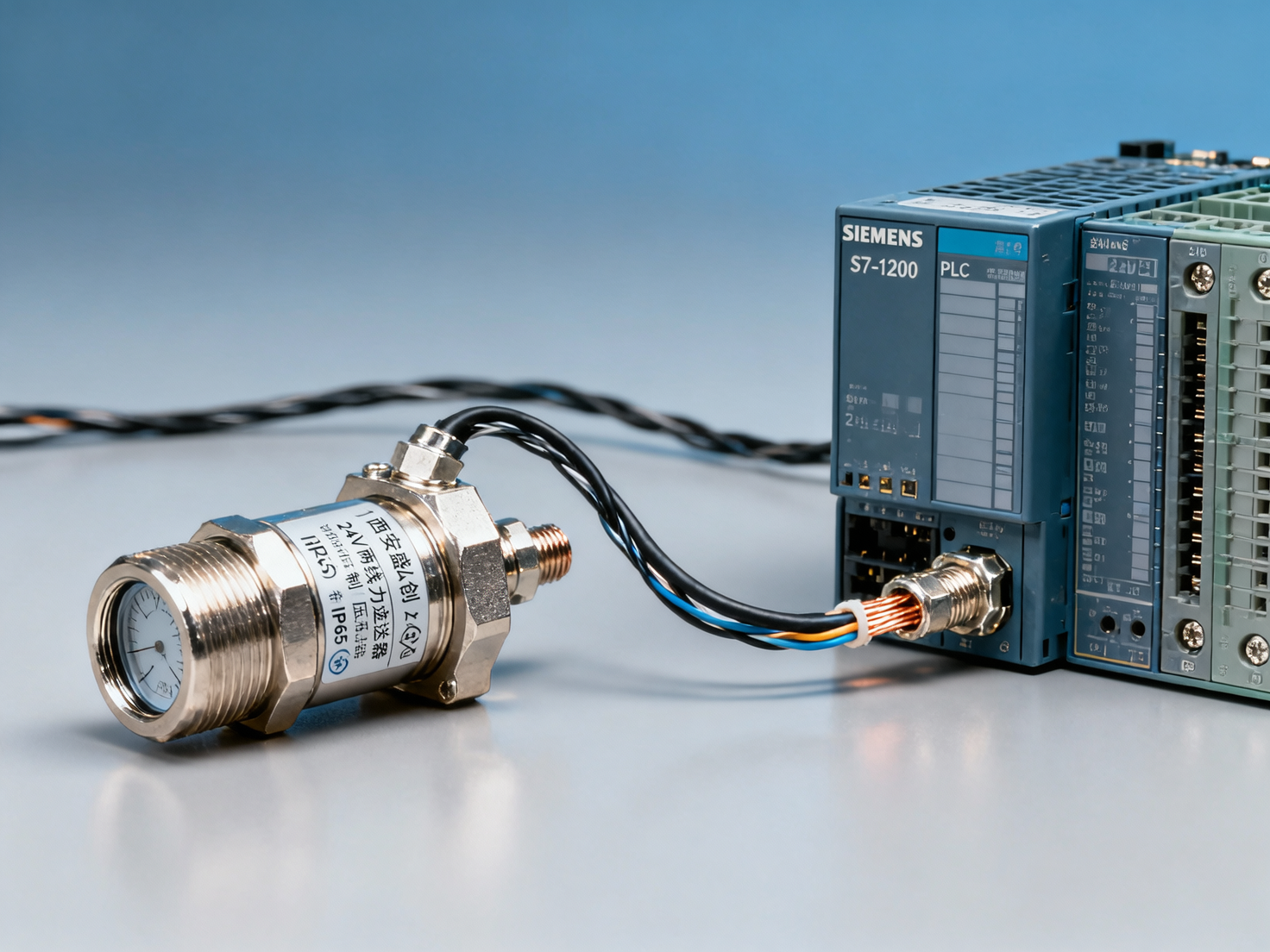 24V供電的壓力變送器是不是必須配專用電源？西安盛弘創(chuàng)這款能直接接PLC嗎？