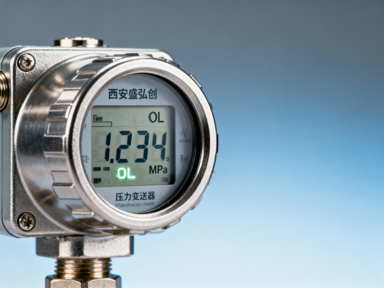西安盛弘创带显示压力变送器的屏幕参数怎么看？现场读数不准可能和哪些设置有关？