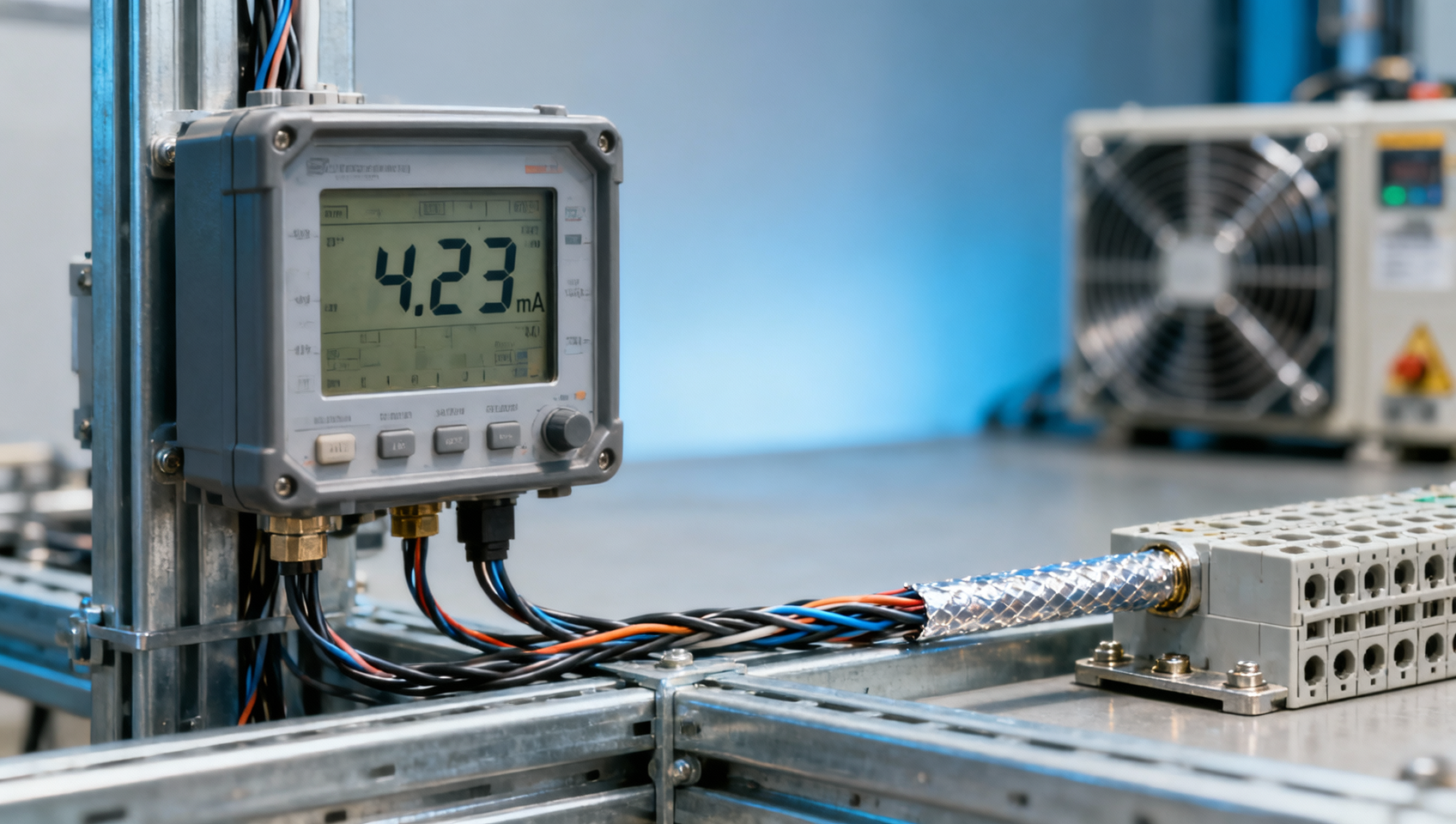 数显仪表显示不准，是传感器问题还是信号干扰导致的