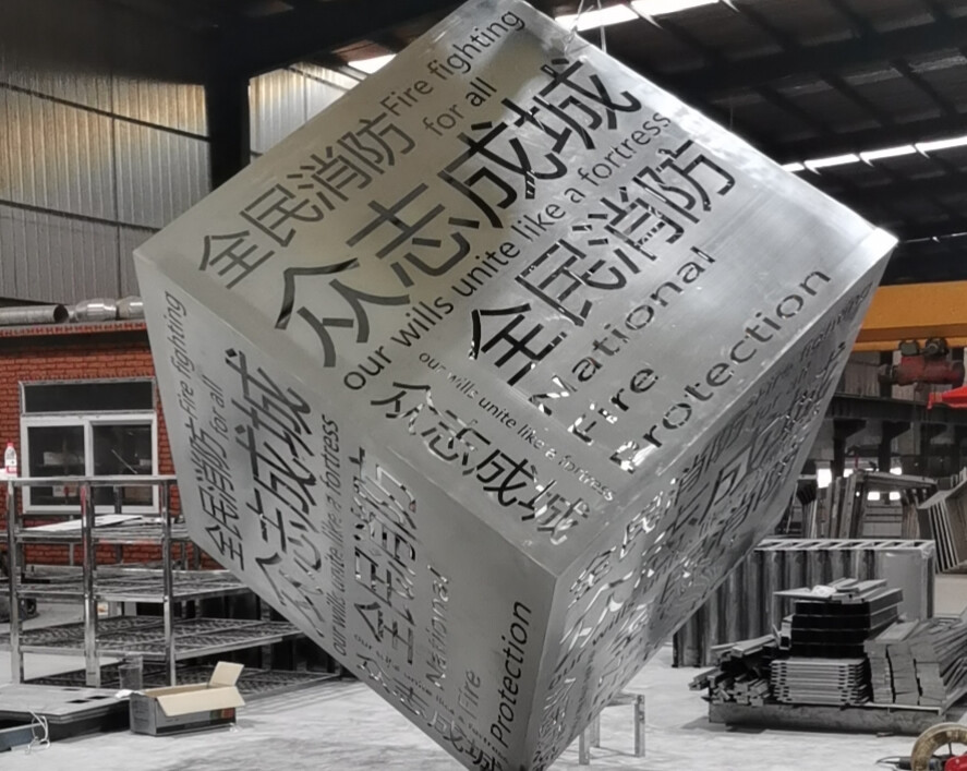 大型不锈钢雕塑及装修装饰