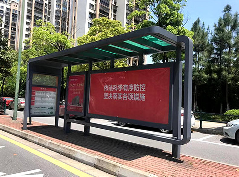 导视宣传栏、卤亭、工程护栏