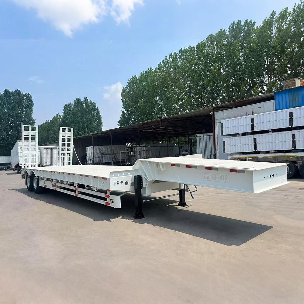 Remolque Lowboy de 2 Ejes y 40 Toneladas